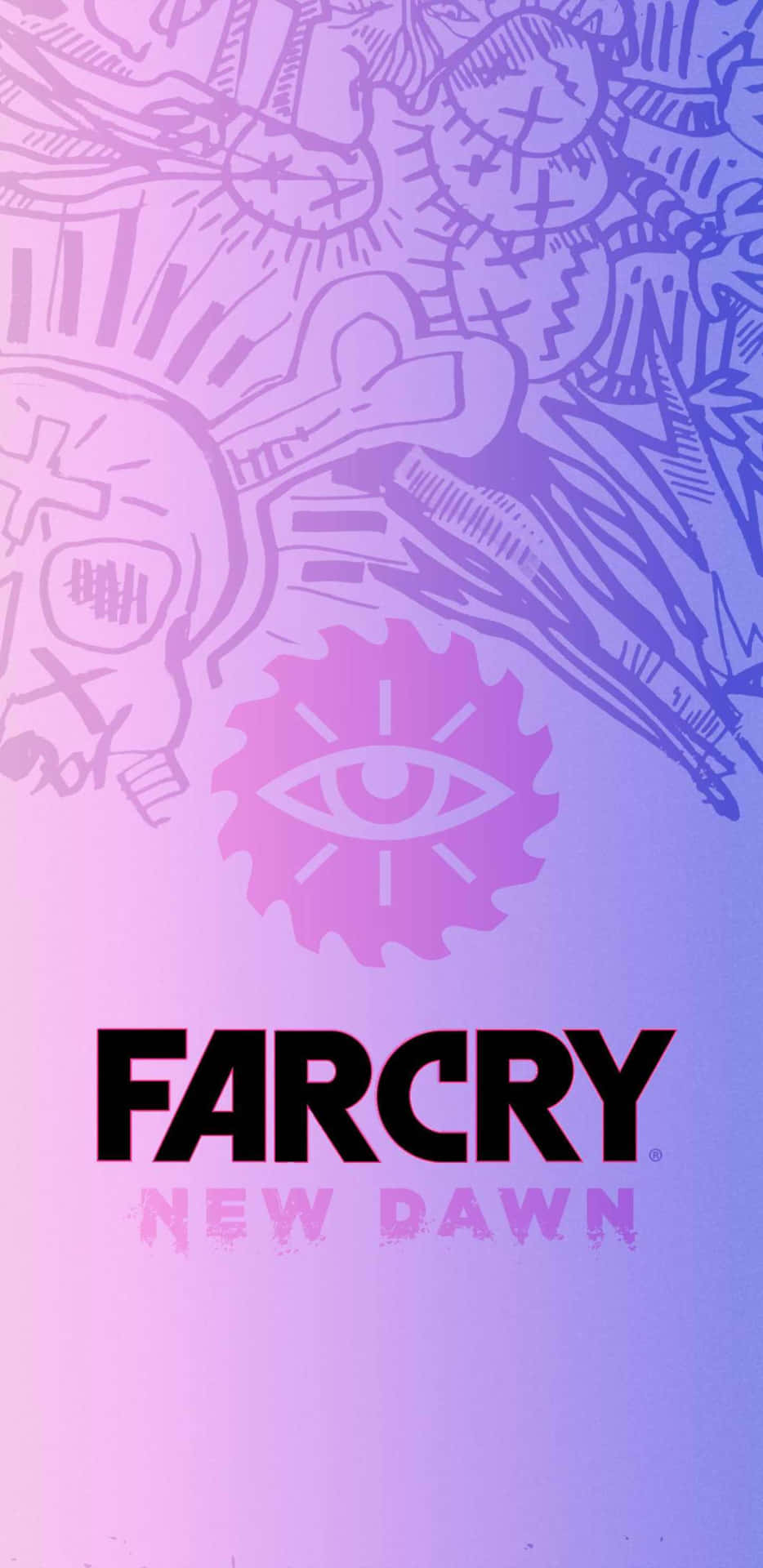 Far Cry New Dawn - A Purple And Pink Cover