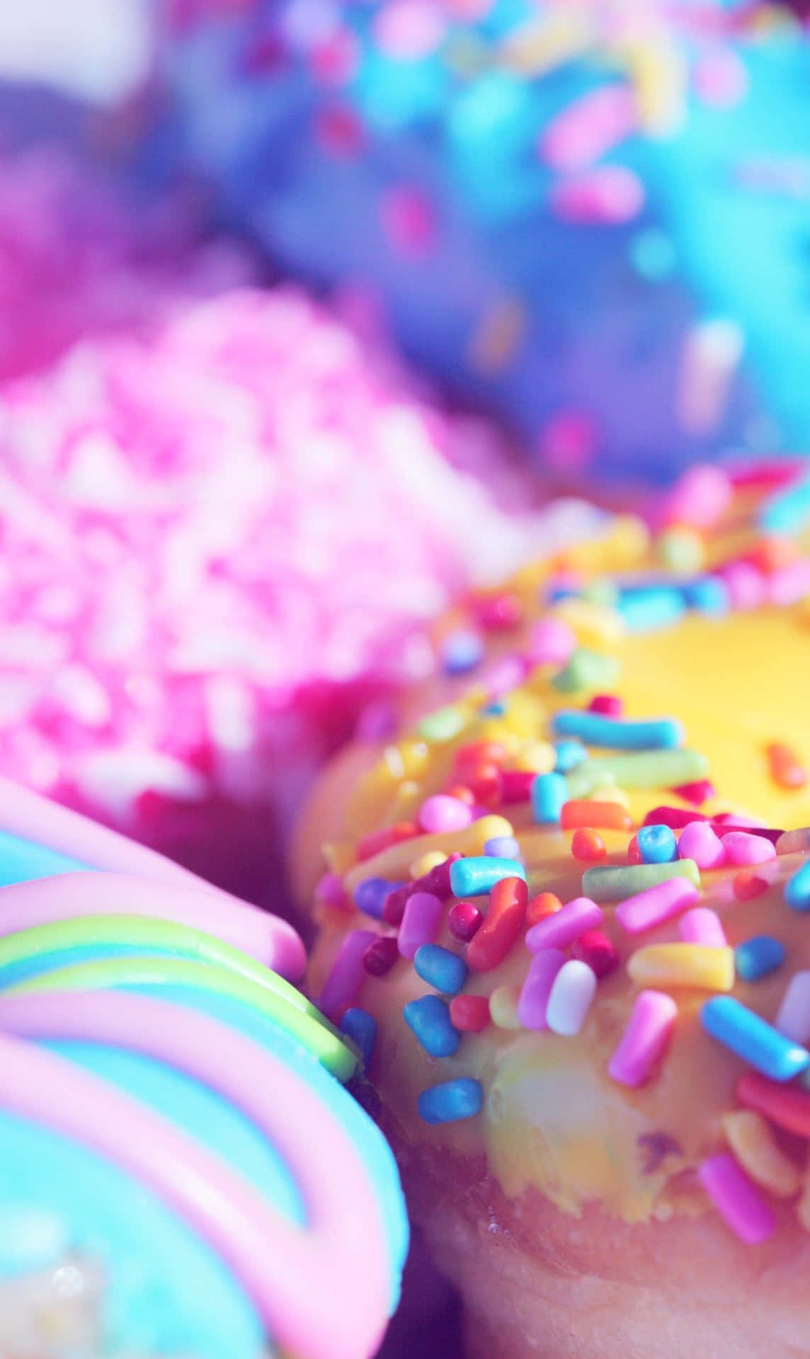Assorted Doughnut Android Food Background