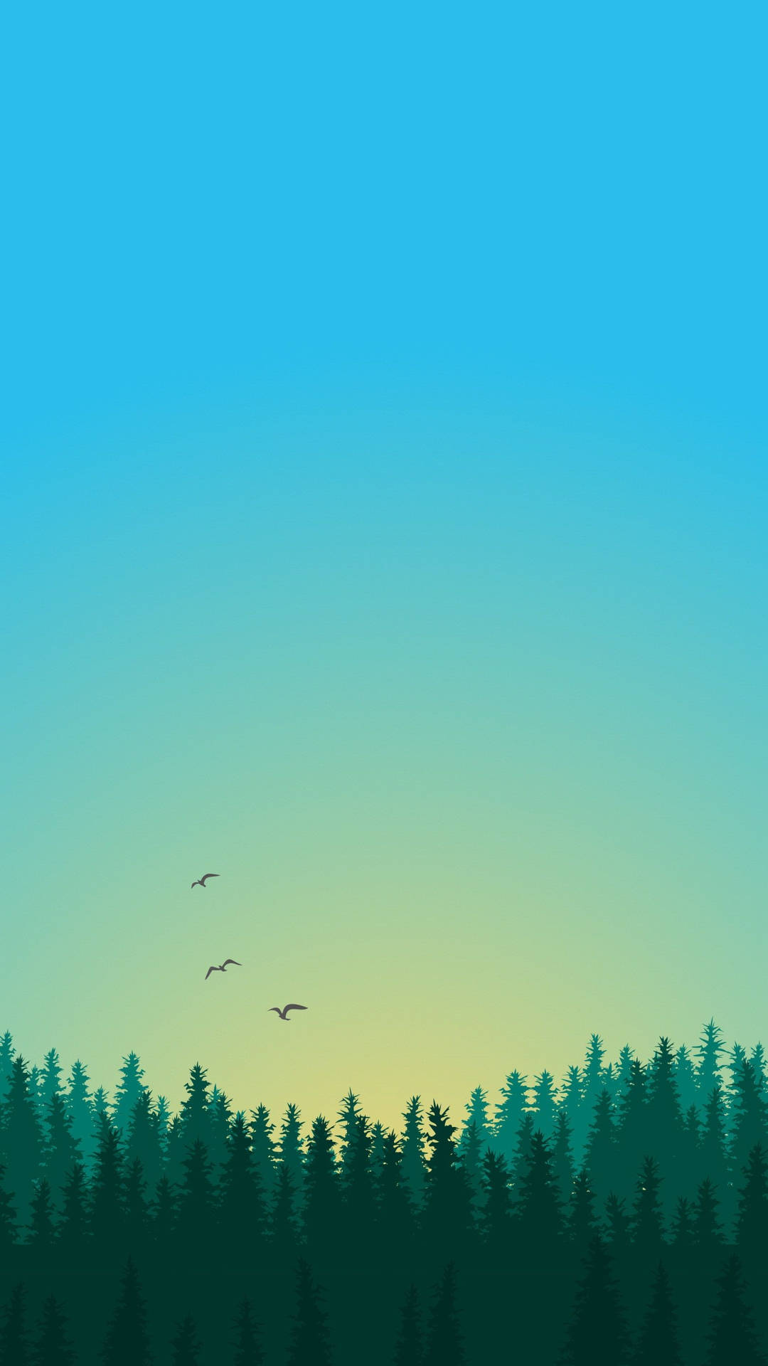 Android Forest Art Wallpaper