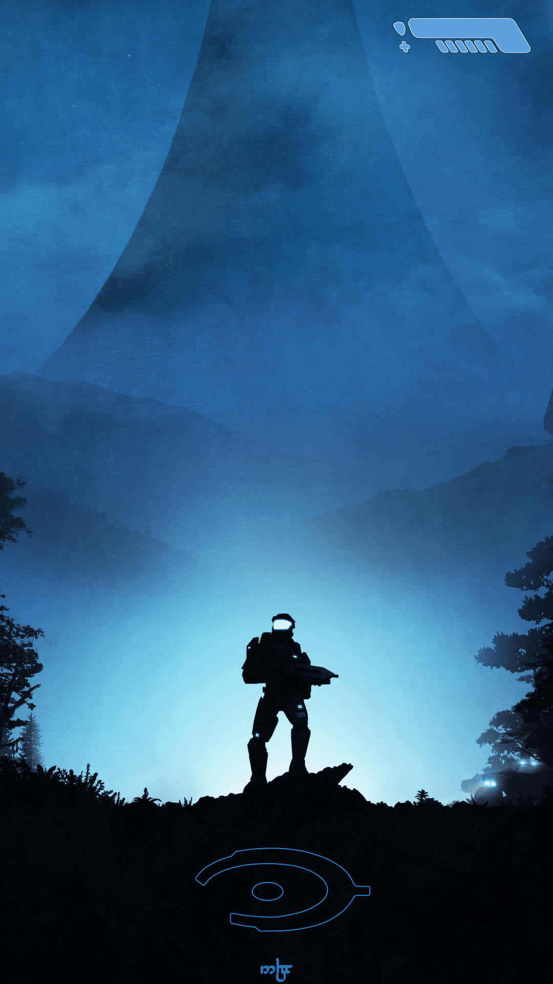 Halo iphone wallpaper by GhostMaster007 on DeviantArt