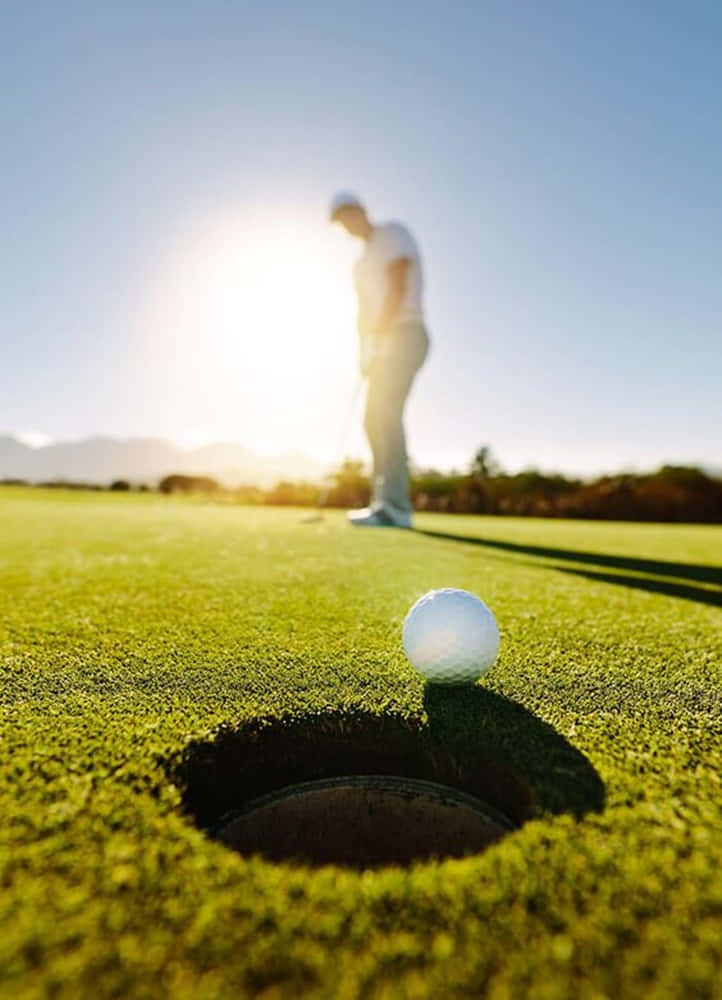 Android Golf Course Background Ball Hole Background