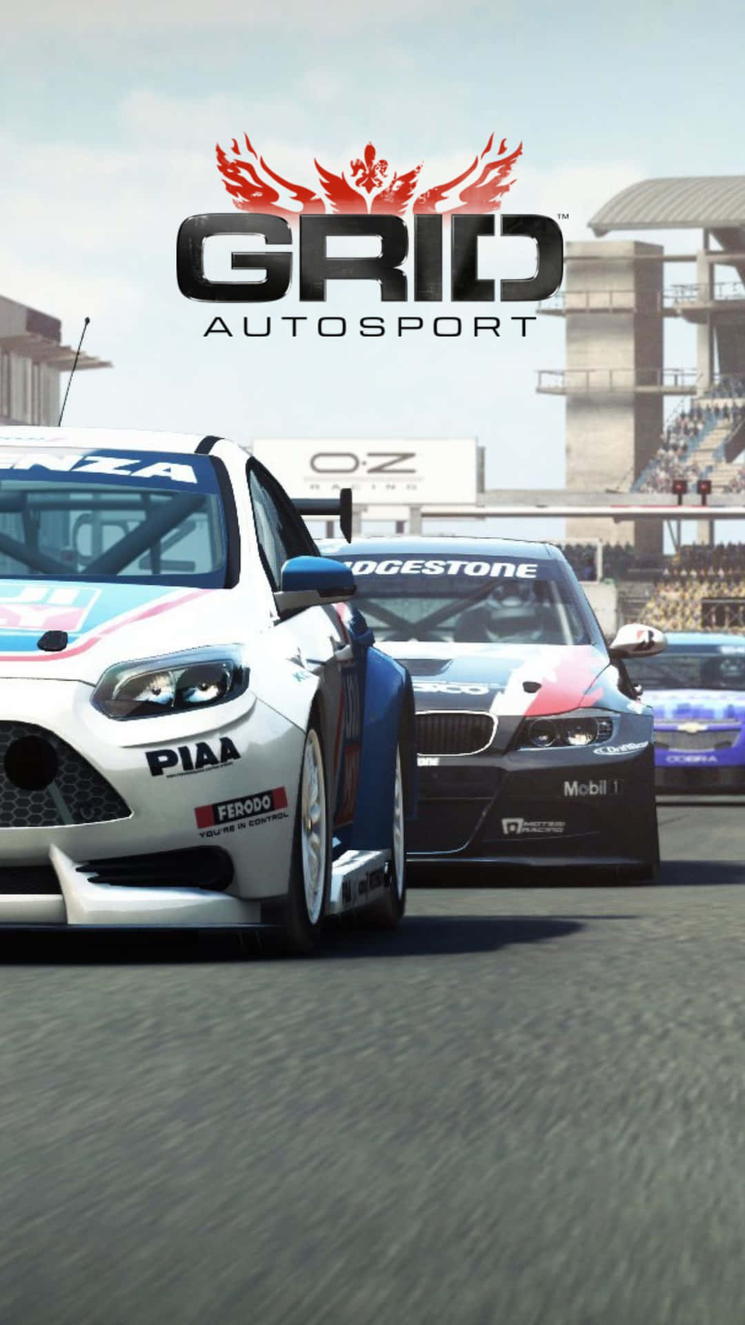 Upplevspänningen I Racing Med Android-spelsappen Grid Autosport.