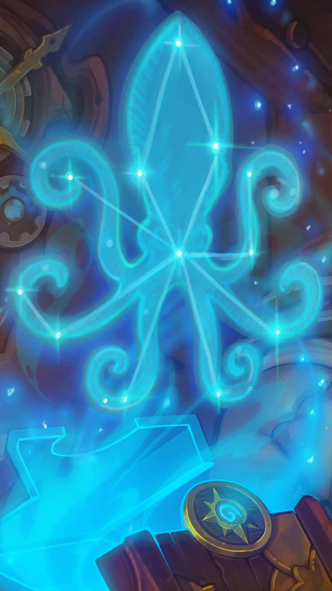 Fundode Tela Para Android Hearthstone Constellation Witchwood Adventure.