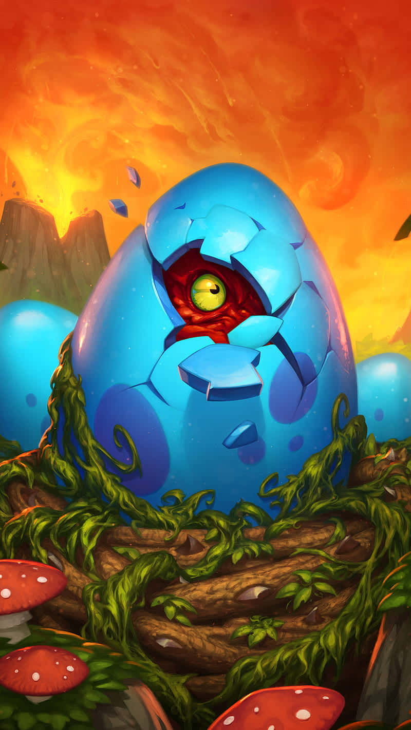 Android Hearthstone Devilsaur Egg Background
