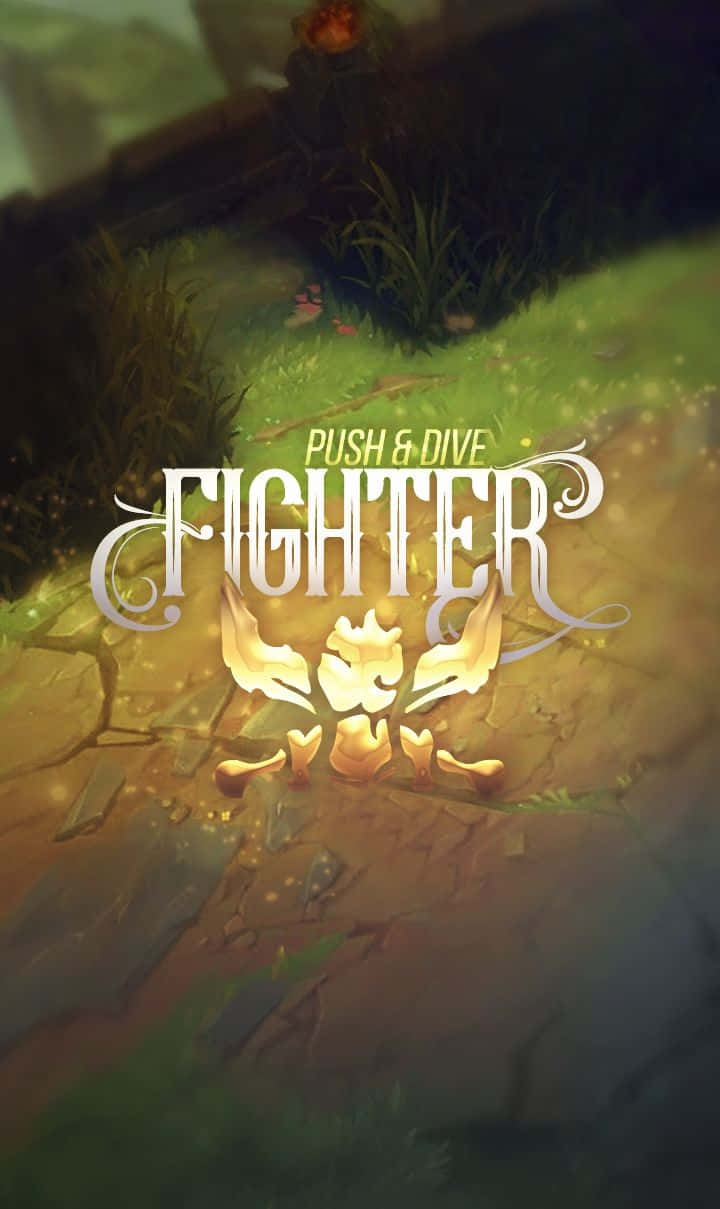 A Logo For Push And Dive Fighter