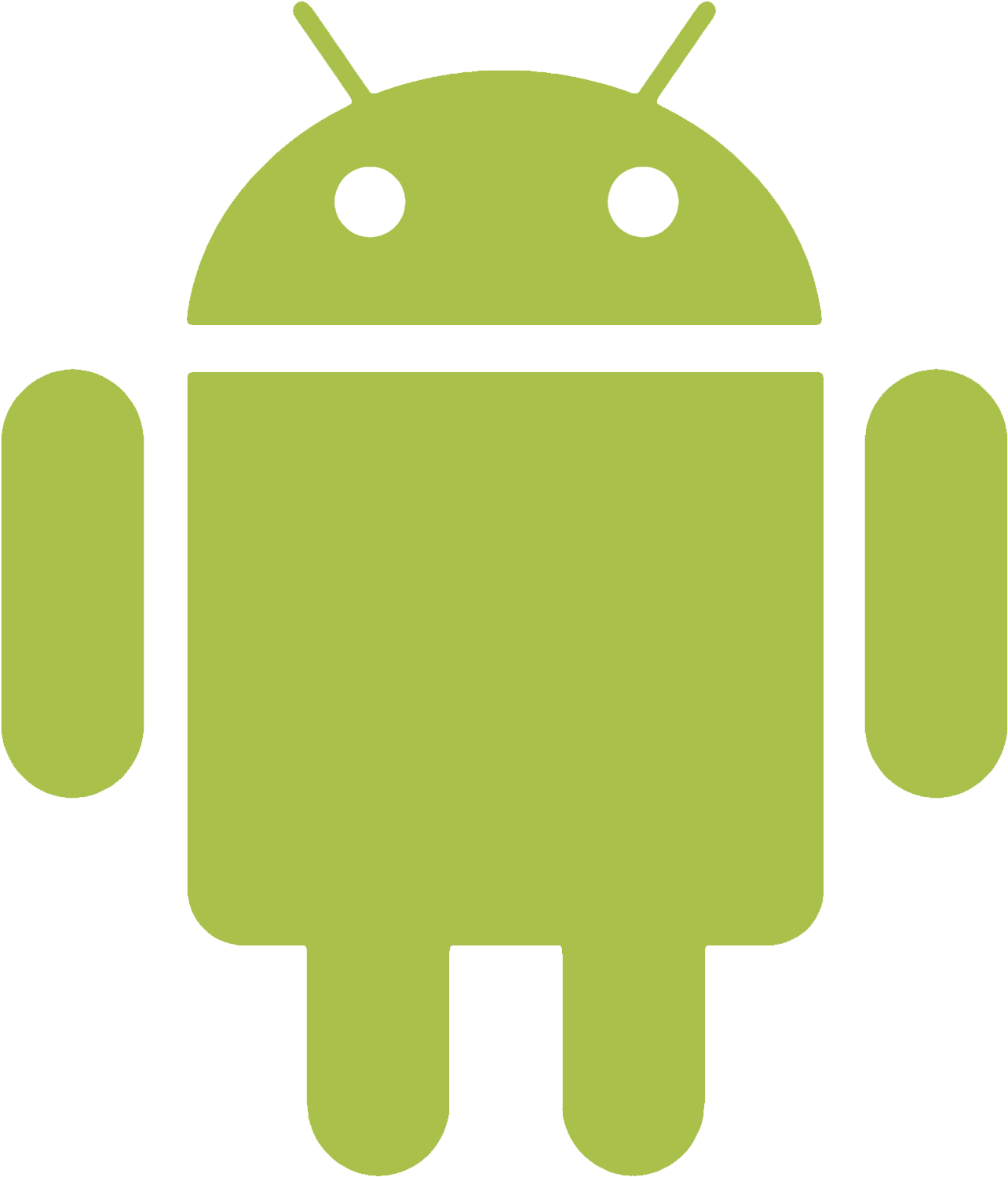 Android Logo Green Robot PNG