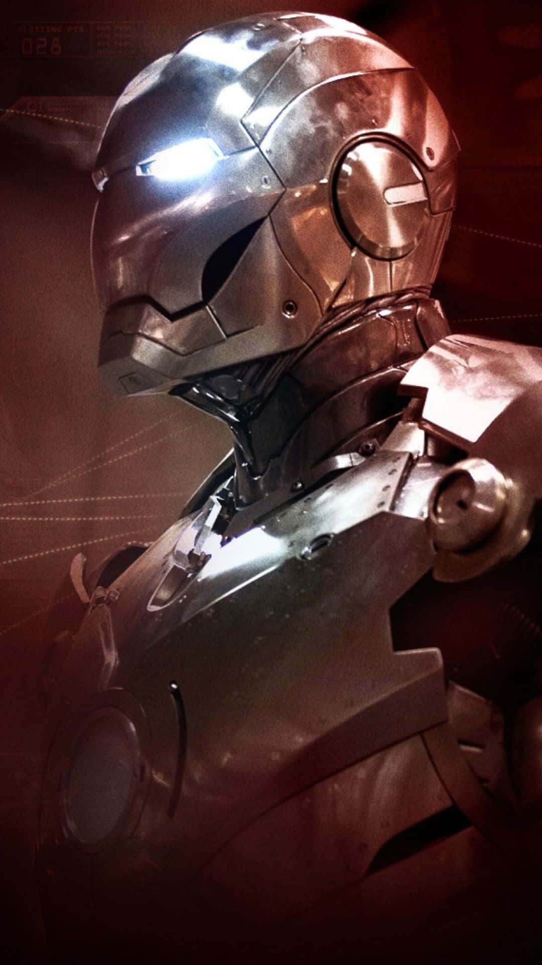 Android Marvel's Avengers Shiny Ironman's Suit Background