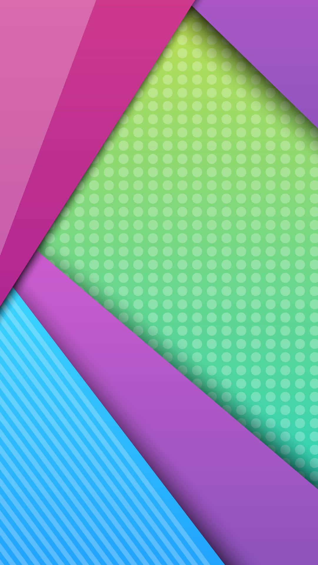 A Colorful Background With Colorful Triangles
