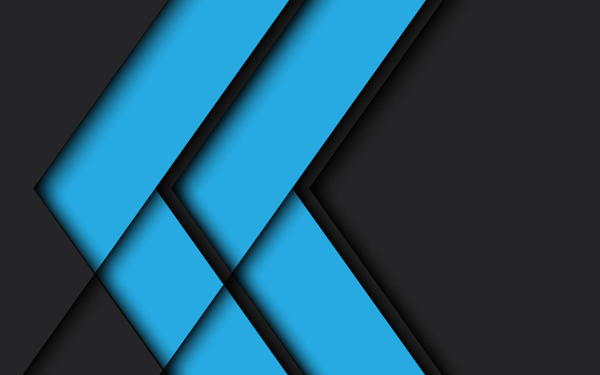 Android Material Design Blue And Black