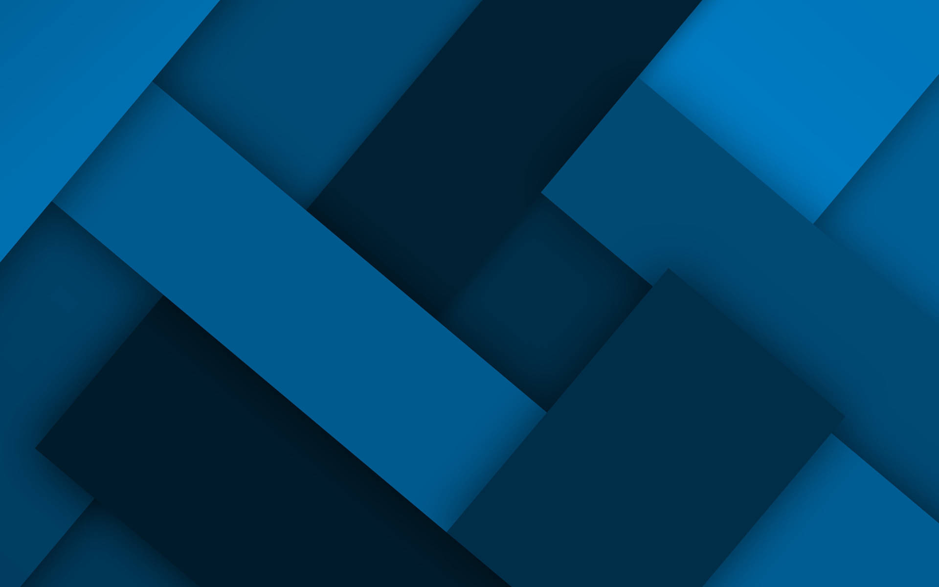Android Material Design Blue Rectangles