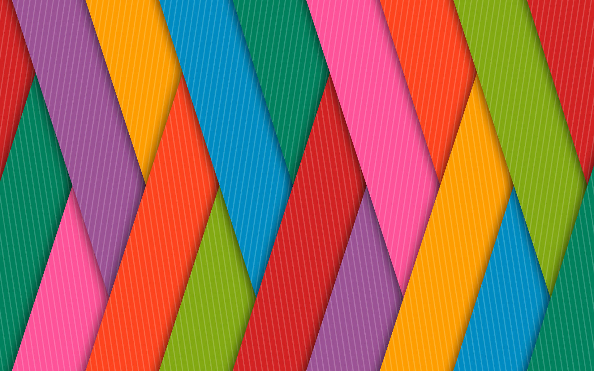 Android Material Design Colorful Weave