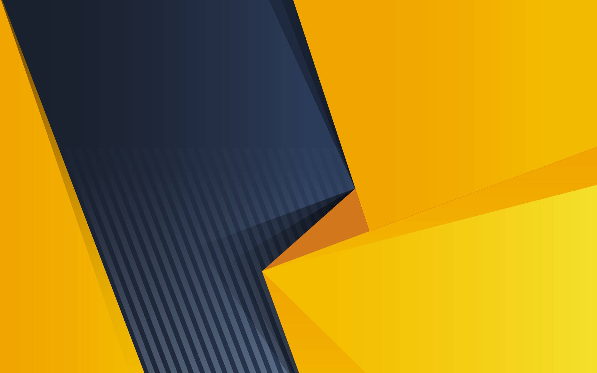 Materialdesign Amarelo E Preto Para Android. Papel de Parede