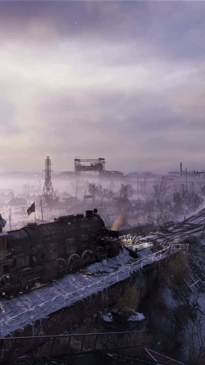 Discover the historic ruins of the post-apocalyptic world of "Metro Last Light" on Android!