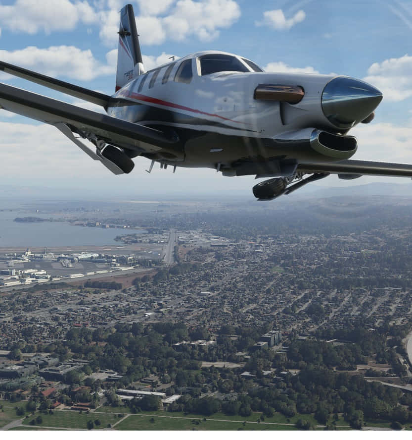Vuelaalto: Disfruta De La Emoción De Volar En Android Con Microsoft Flight Simulator.