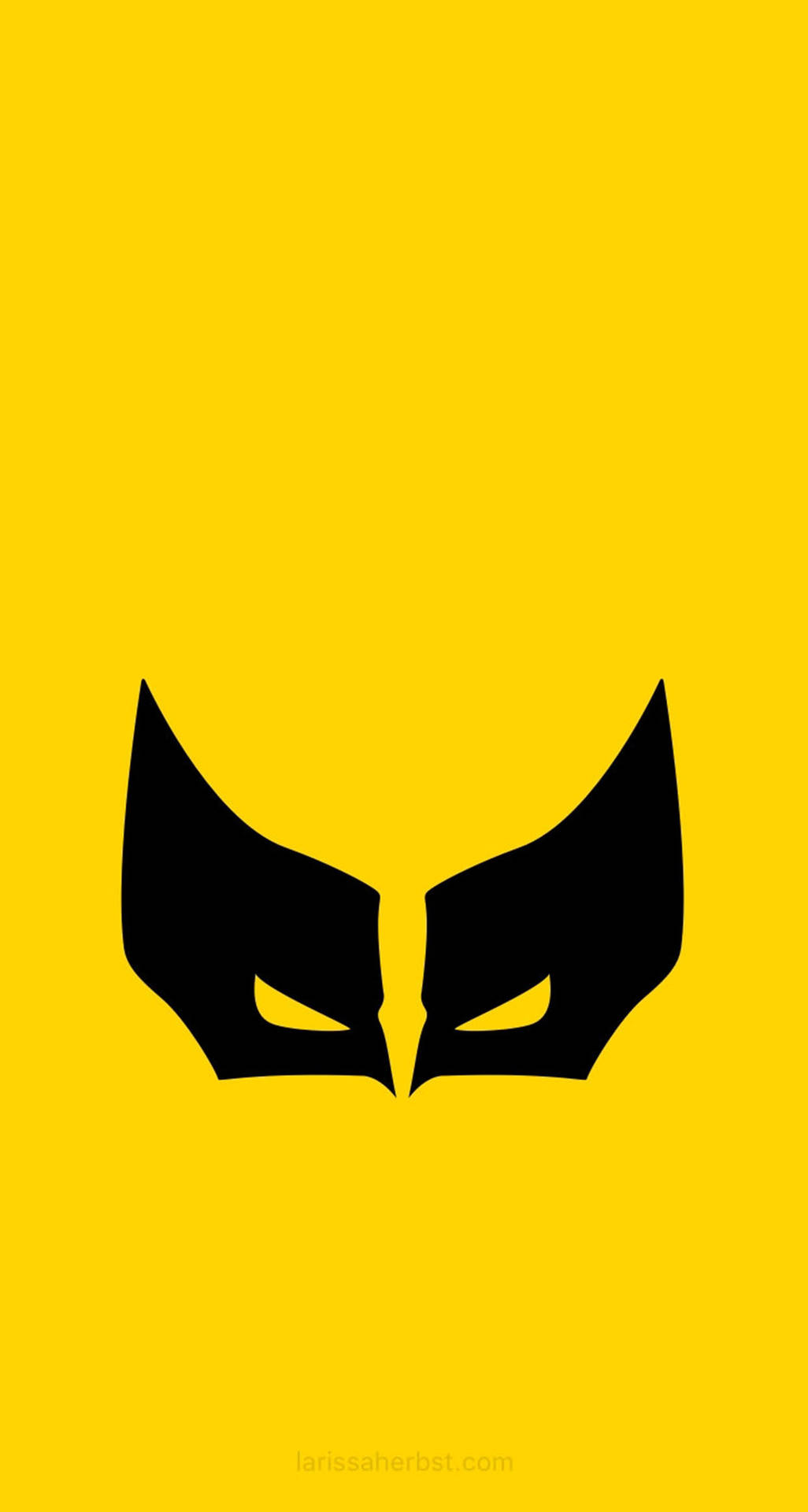 Android Minimalista Wolverine Papel de Parede