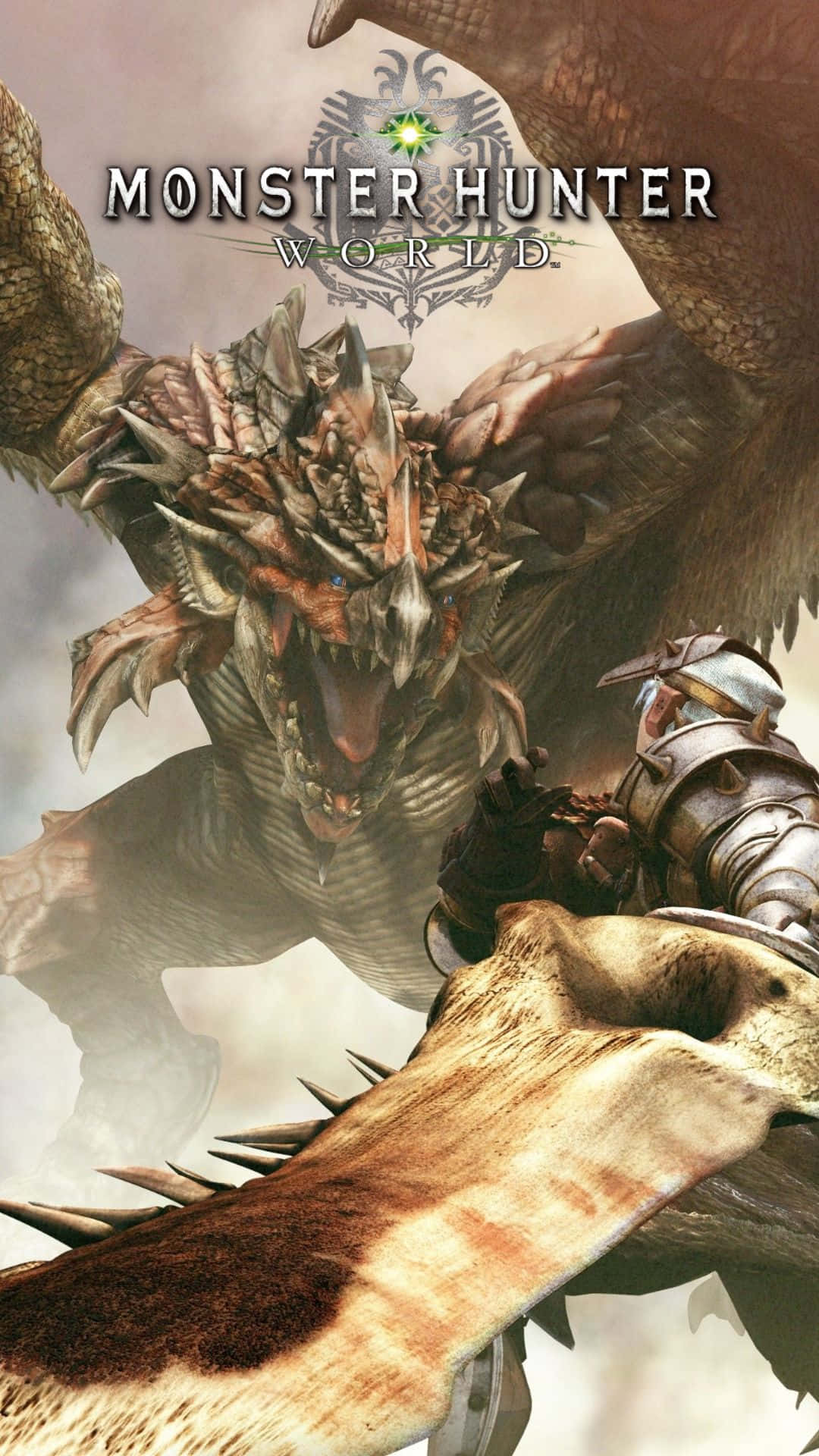 Explore the digital landscape of Monster Hunter World with your Android device.