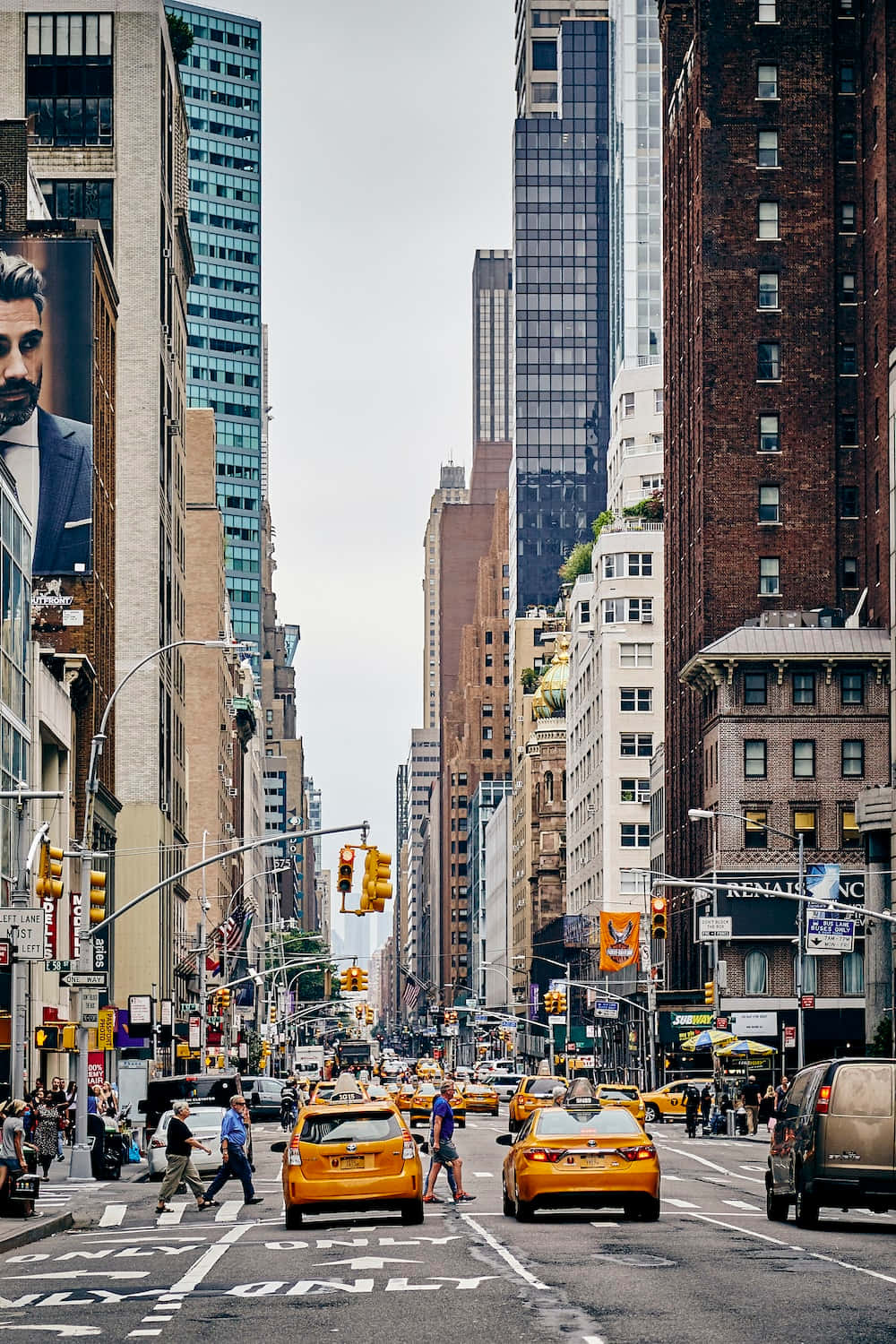 Goditila Bellezza Della Città Con Il Nuovo Sfondo Di New York Per Android.