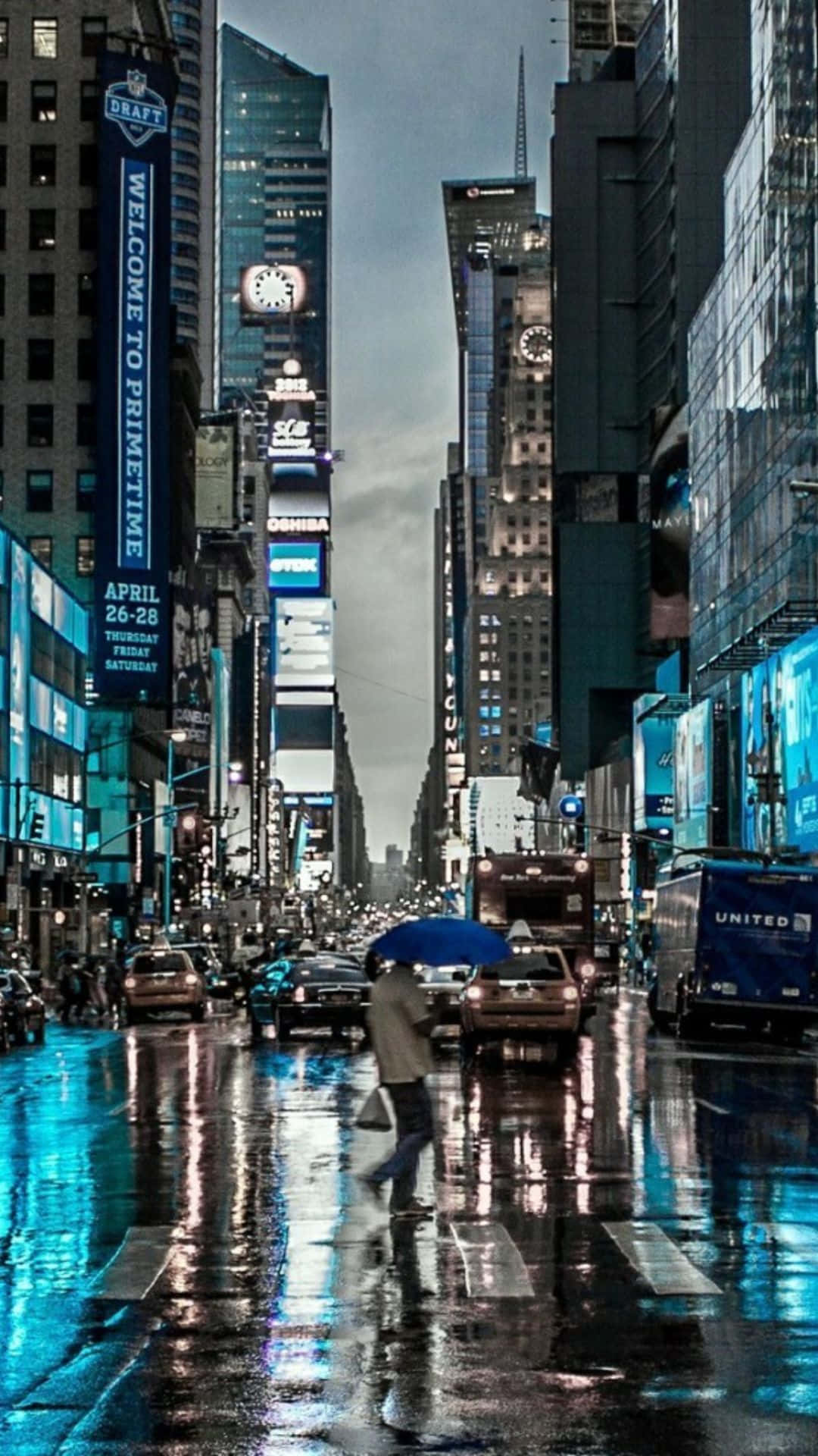 Erkundensie Die Bezaubernde Stadt New York Mit Android
