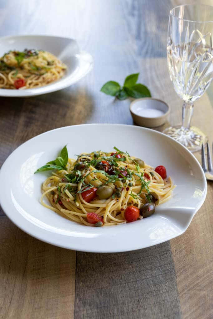 Sfondoandroid Con Pasta, Spaghetti All'aglio E Olio D'oliva