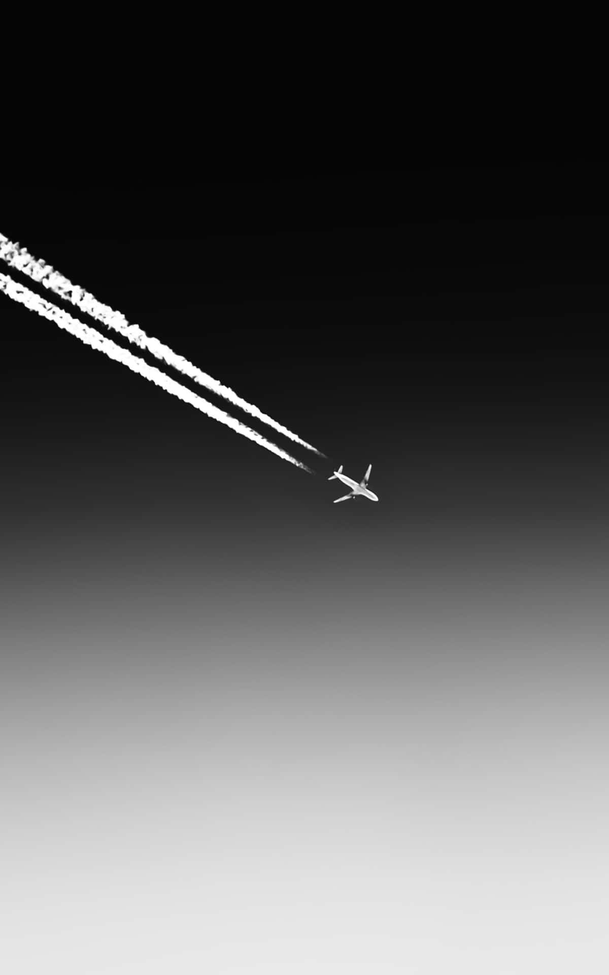 Monochrome Aircraft Android Plane Background