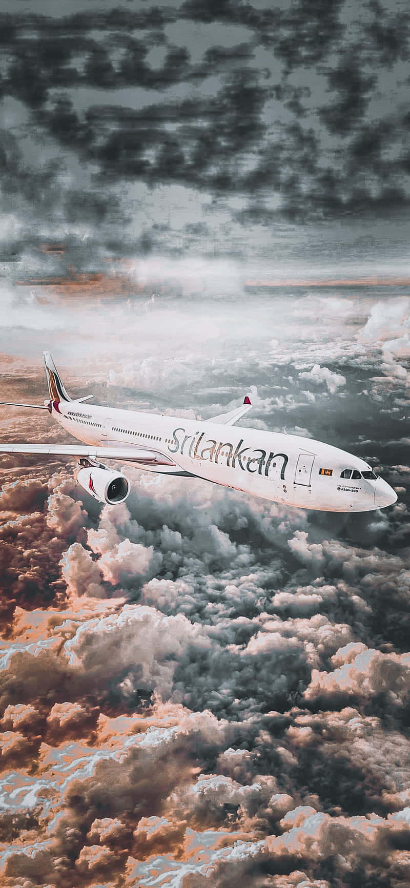Srilankan Airlines Android Plane Background