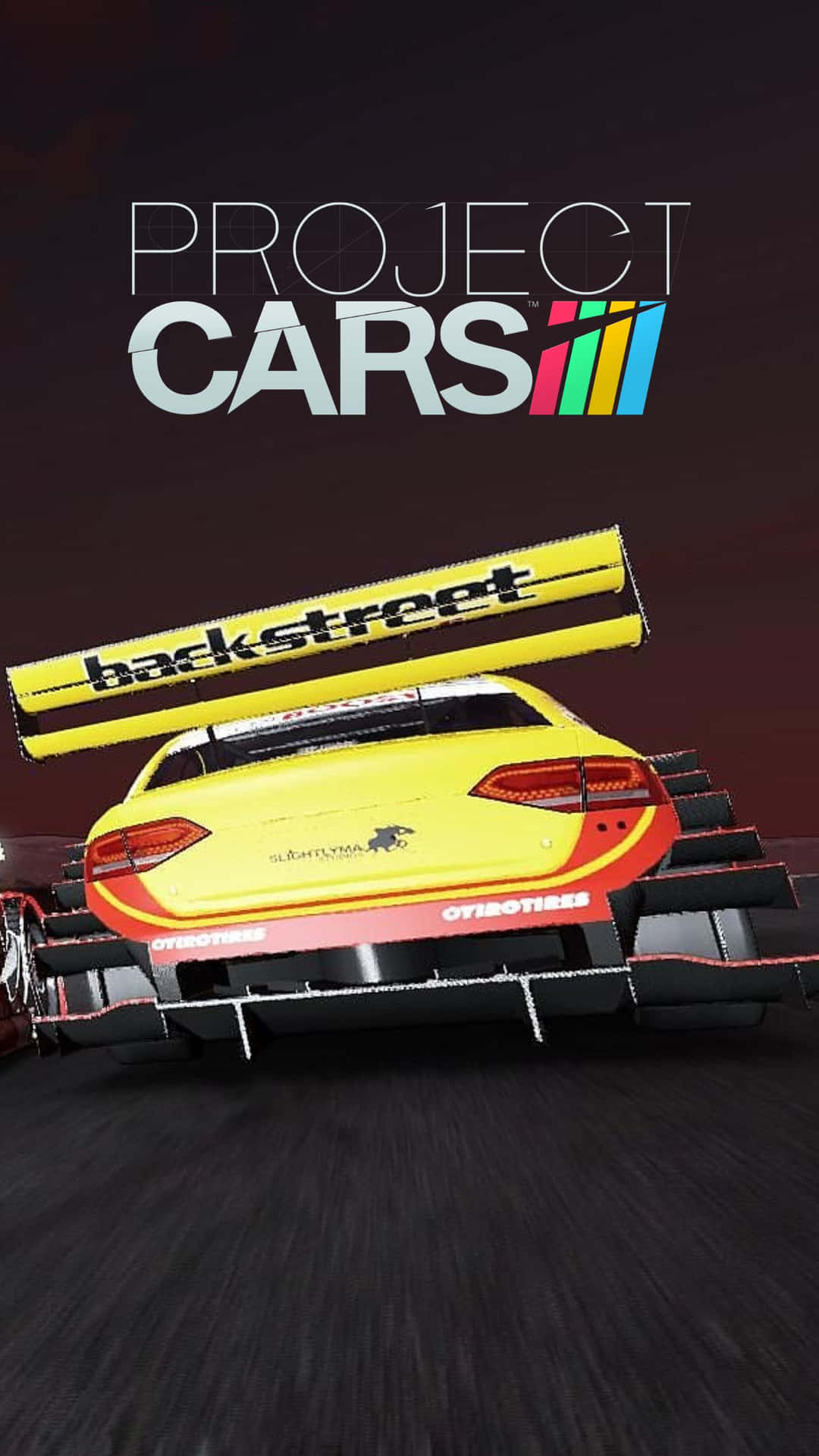 High-quality 3D racing graphics powered by Android Project Cars