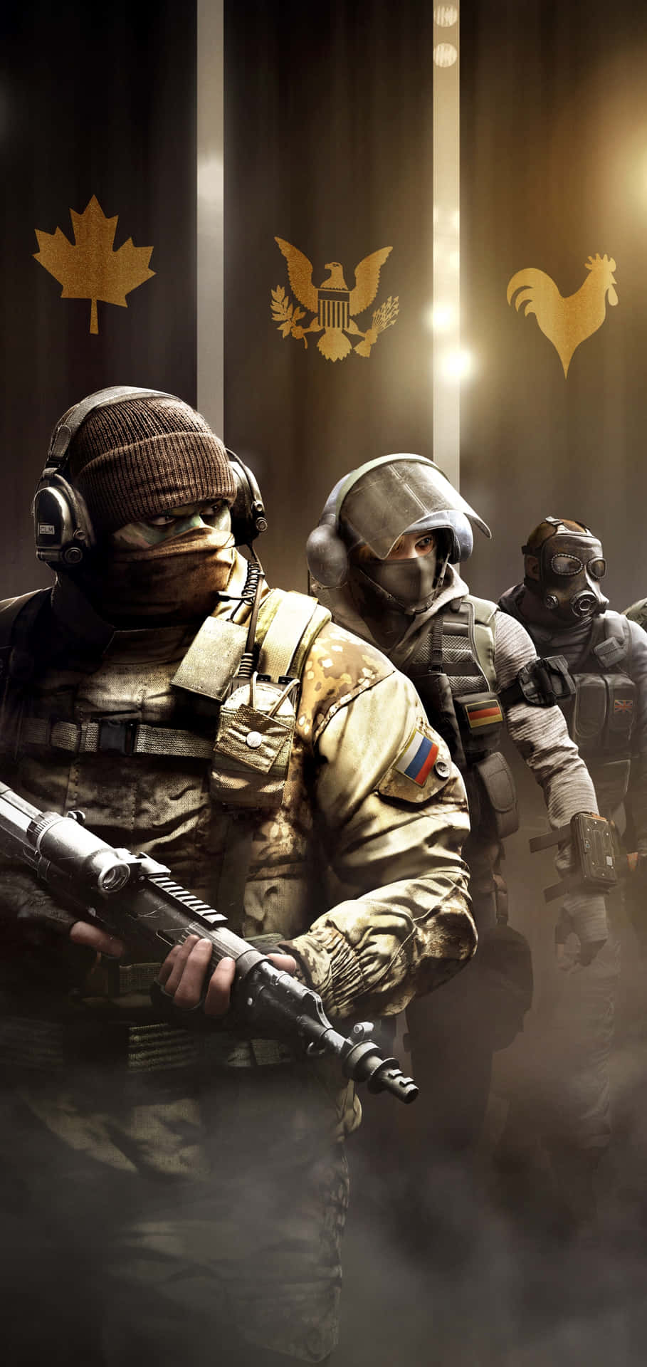 Enjoy awesome visuals and intense multiplayer action with Android Rainbow Six Siege