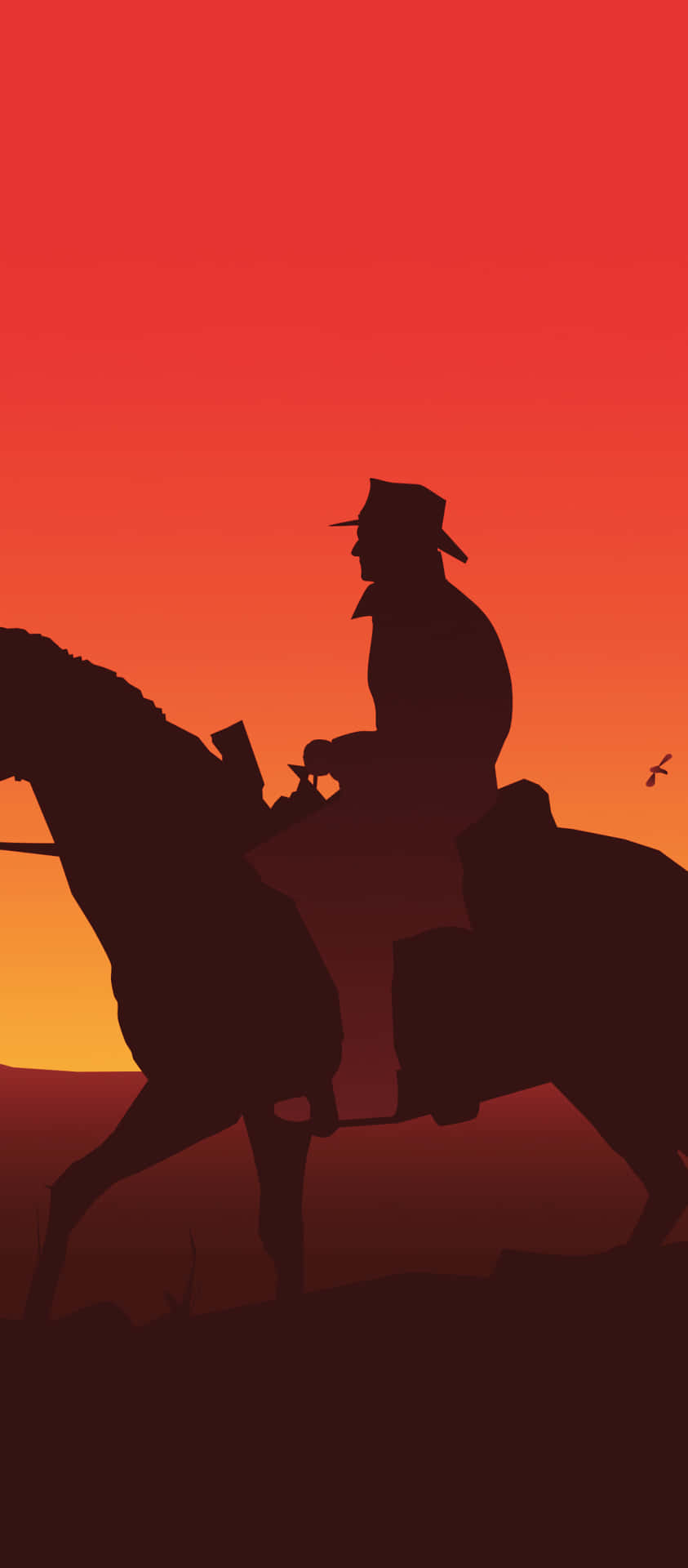 Android Red Dead Redemption 2 Baggrund 1080 X 2460