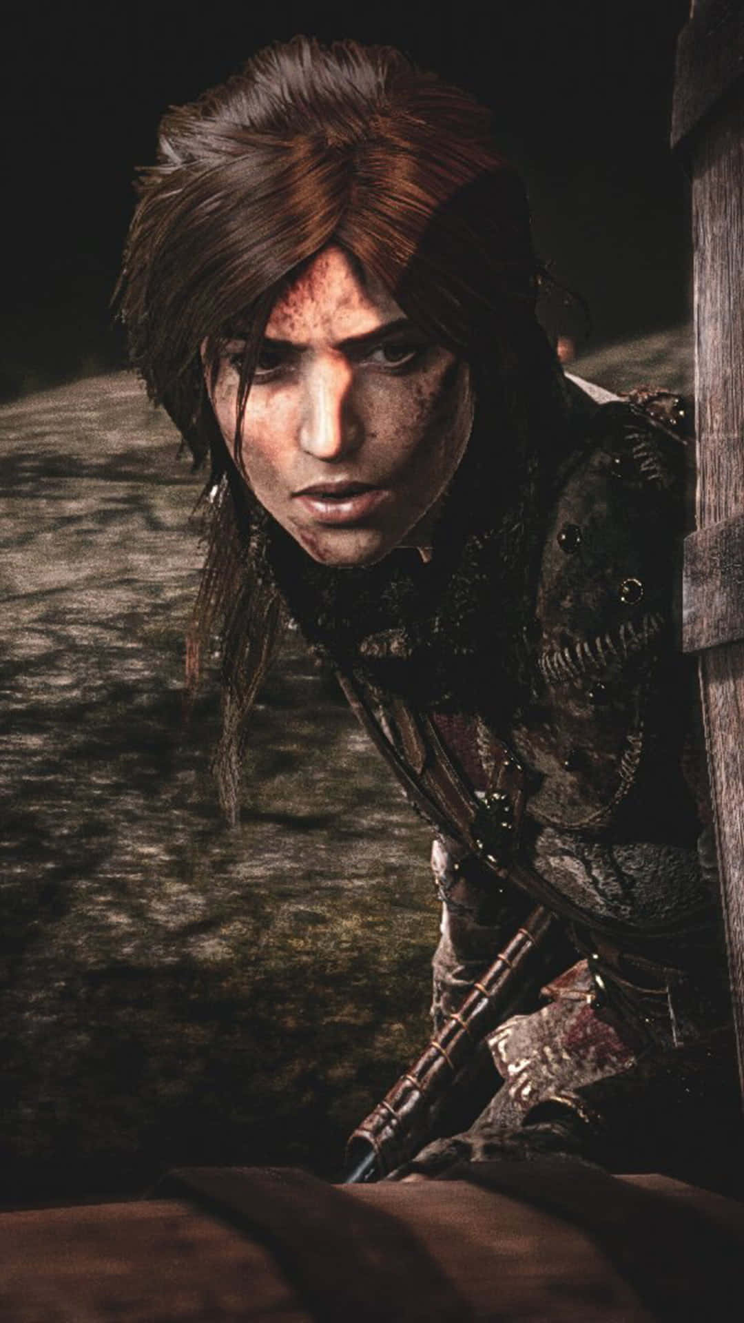 Androidhintergrundbild Von Rise Of The Tomb Raider Verstecken.