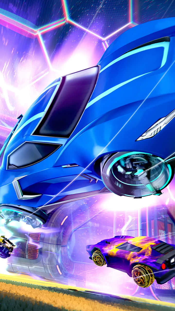 Android Rocket League Sideswipe Poster Background