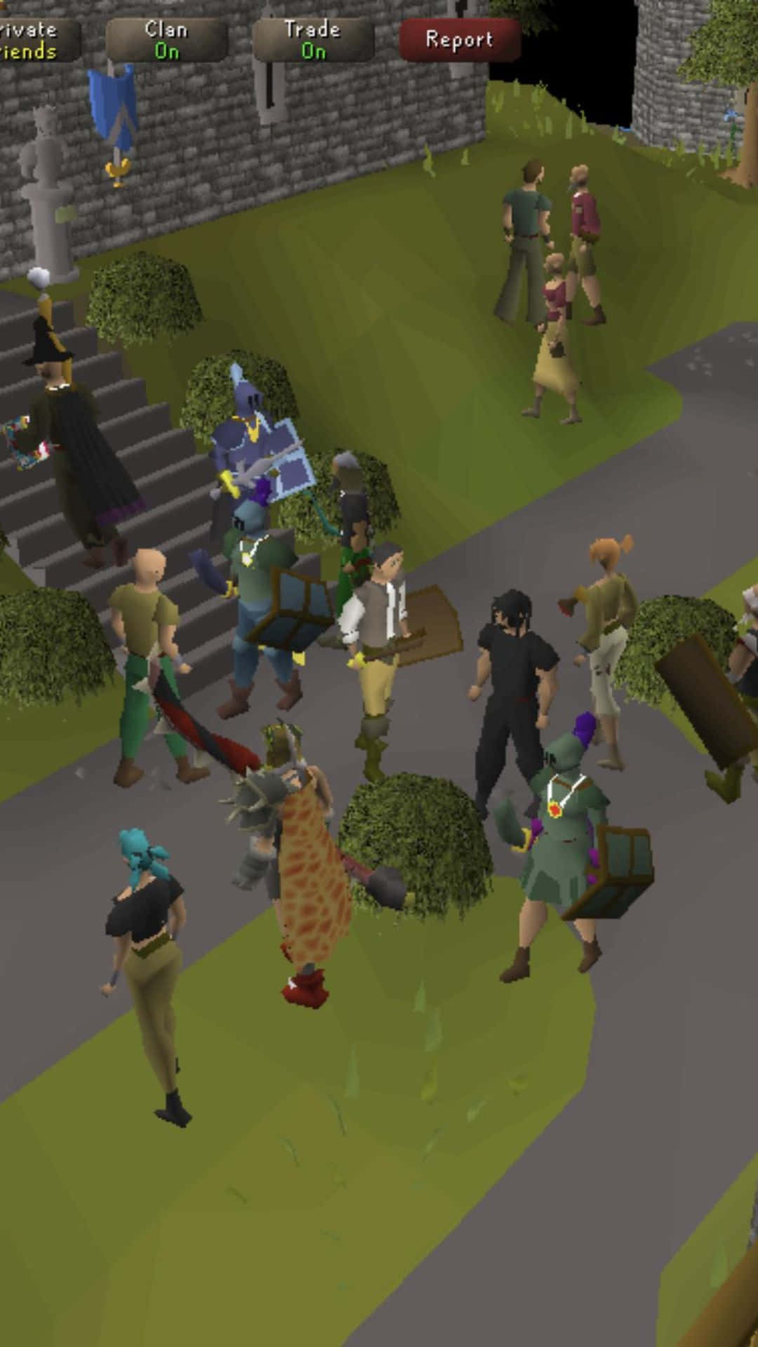 A Screenshot Of A Game With People In It