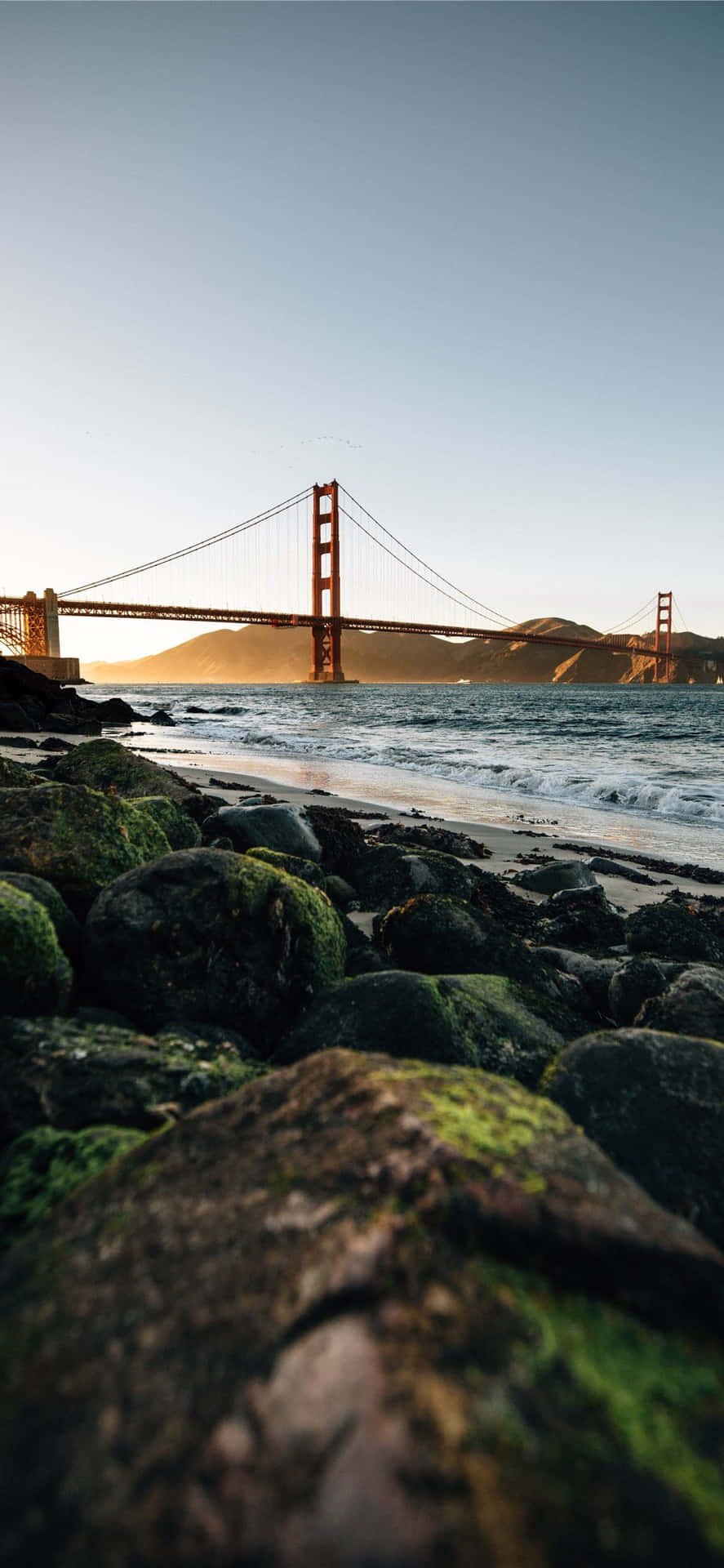 Android San Francisco Background Seaside Stones Background