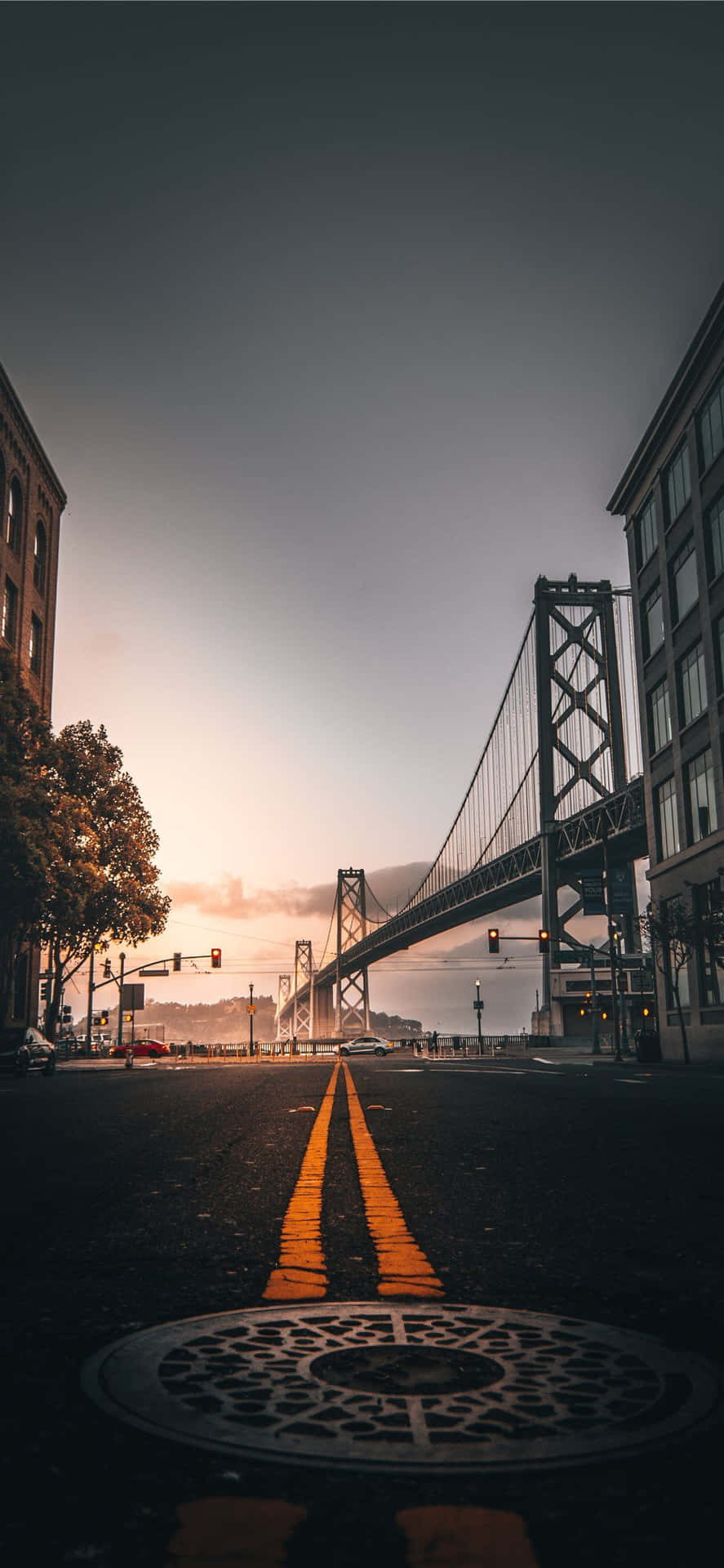 Android San Francisco Background Morning Road Background