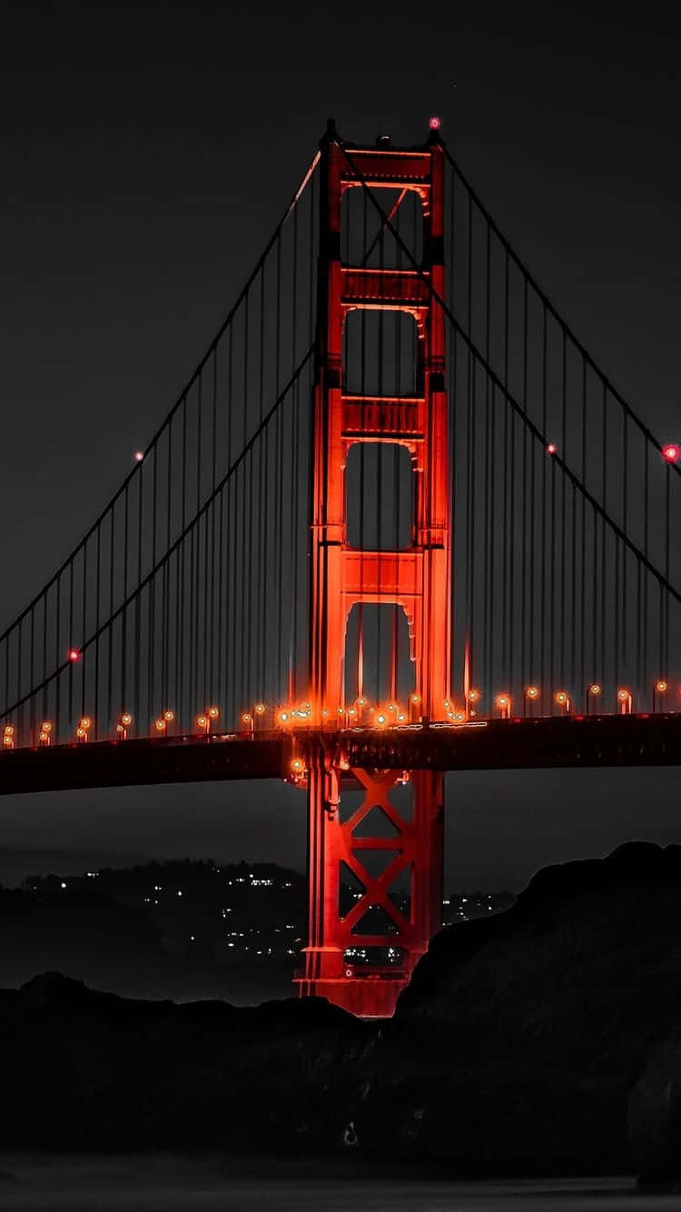 Android San Francisco Background Red Anchor Background