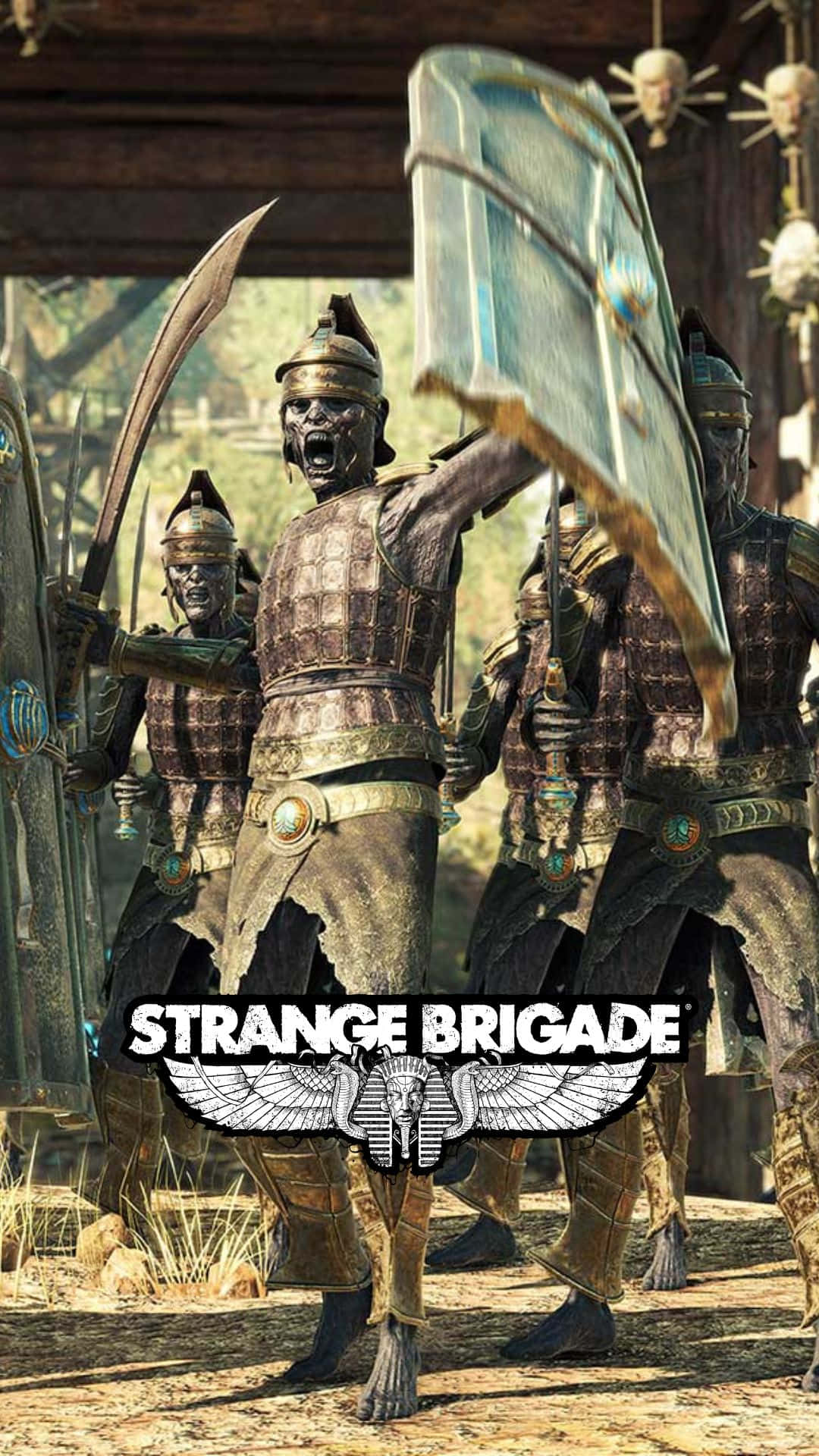 Action-packed Strange Brigade Android Wallpaper