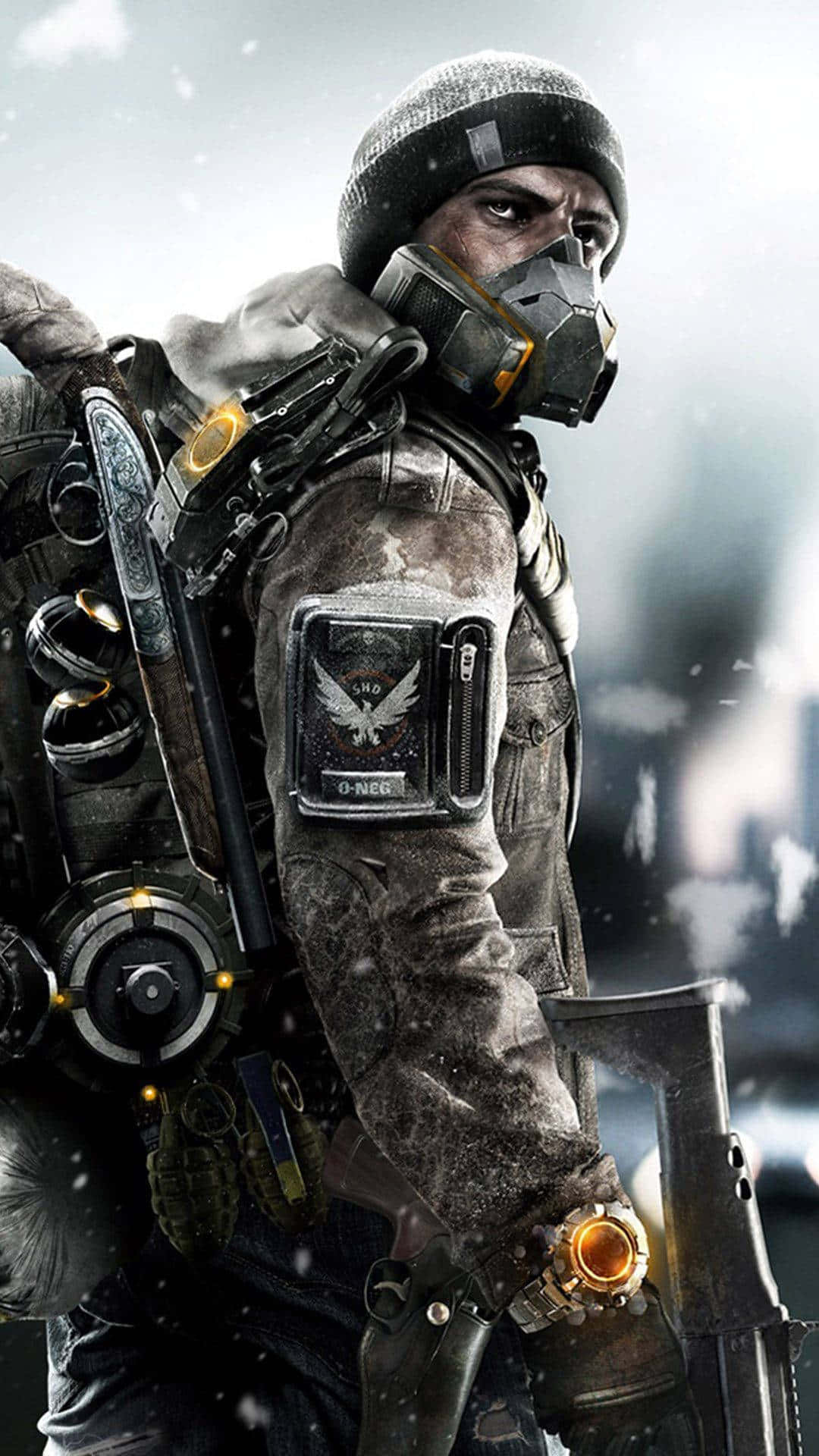 Gamerjacke Android The Division Hintergrund