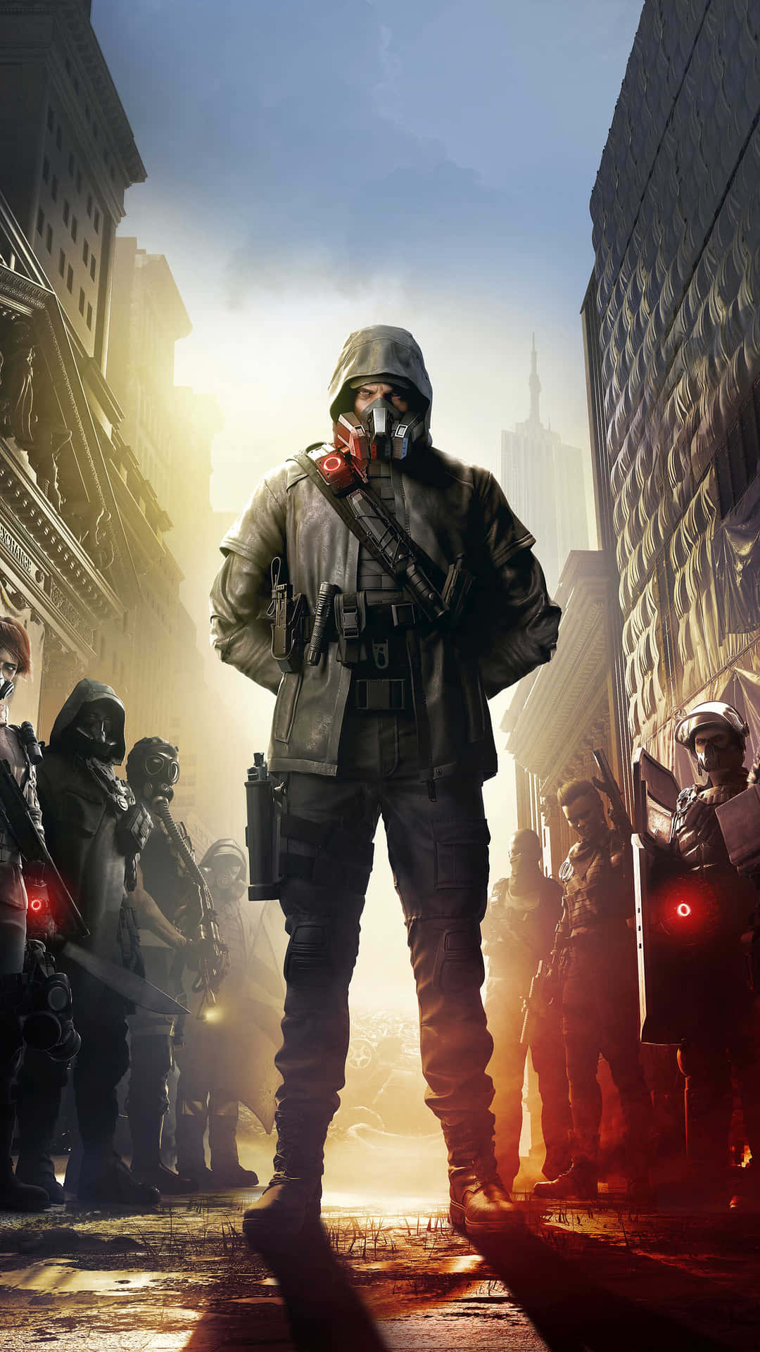 Aaronsquad Android The Division Bakgrundsbild.