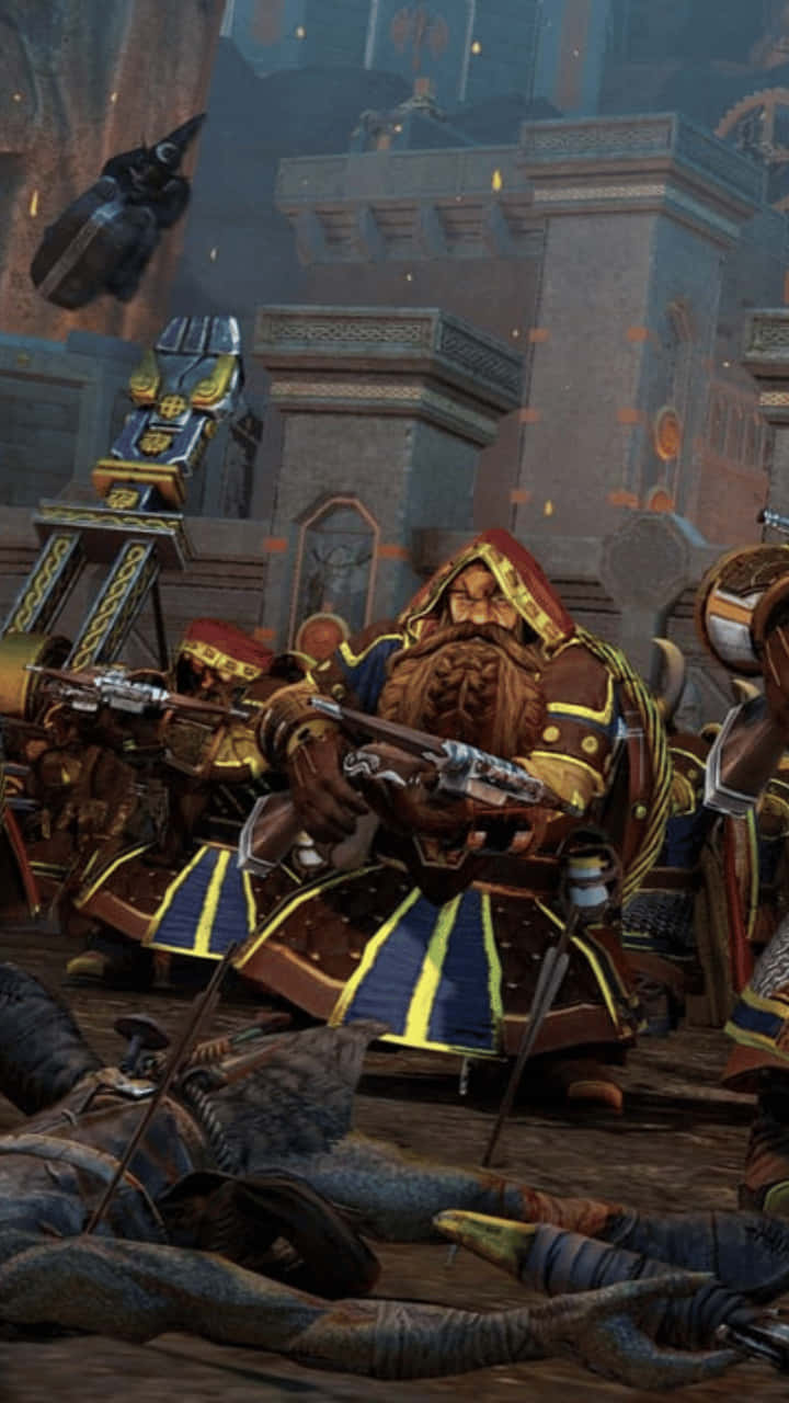 Androidspelare Upplever Skicklighetsbaserade Strider I Total War Warhammer Ii.