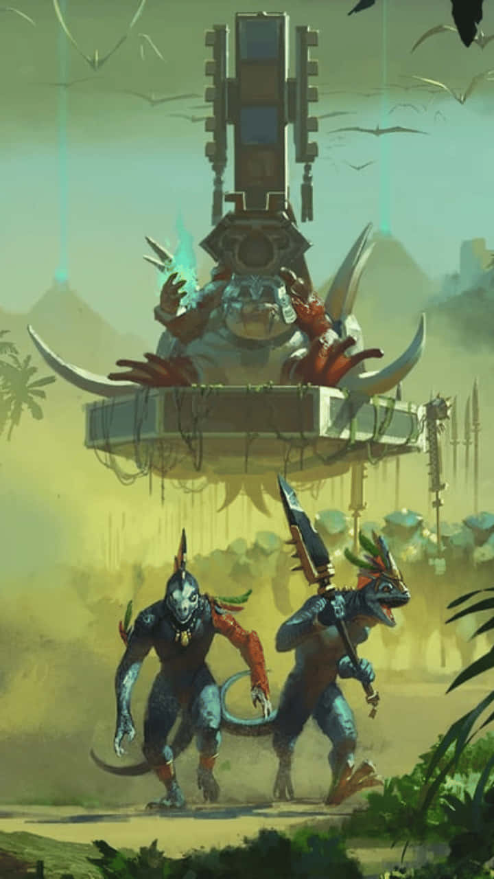 Befalldin Armé Till Seger I Android Total War: Warhammer Ii.