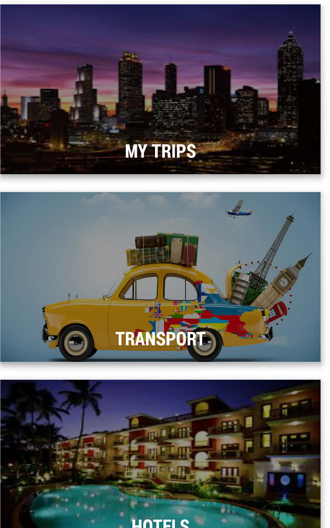 Upptäckmöjligheterna Med Android Travel.