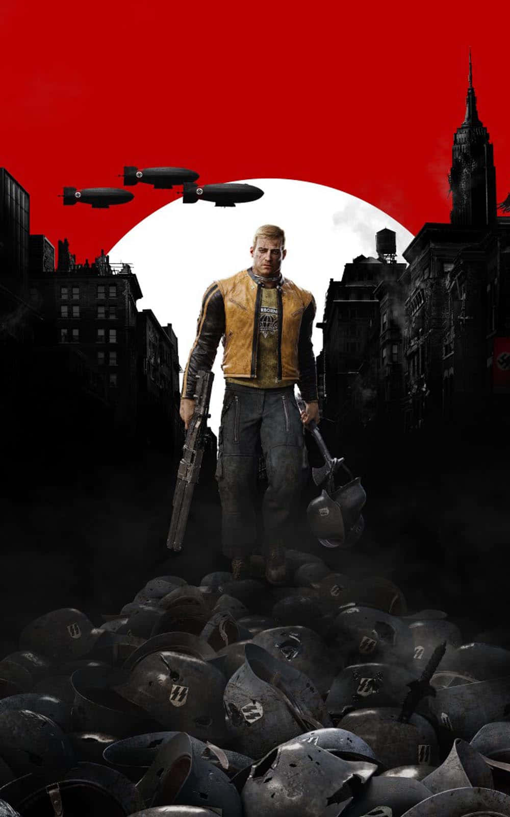 Download Ready to Marshal the Resistance with Android Wolfenstein II |  Wallpapers.com