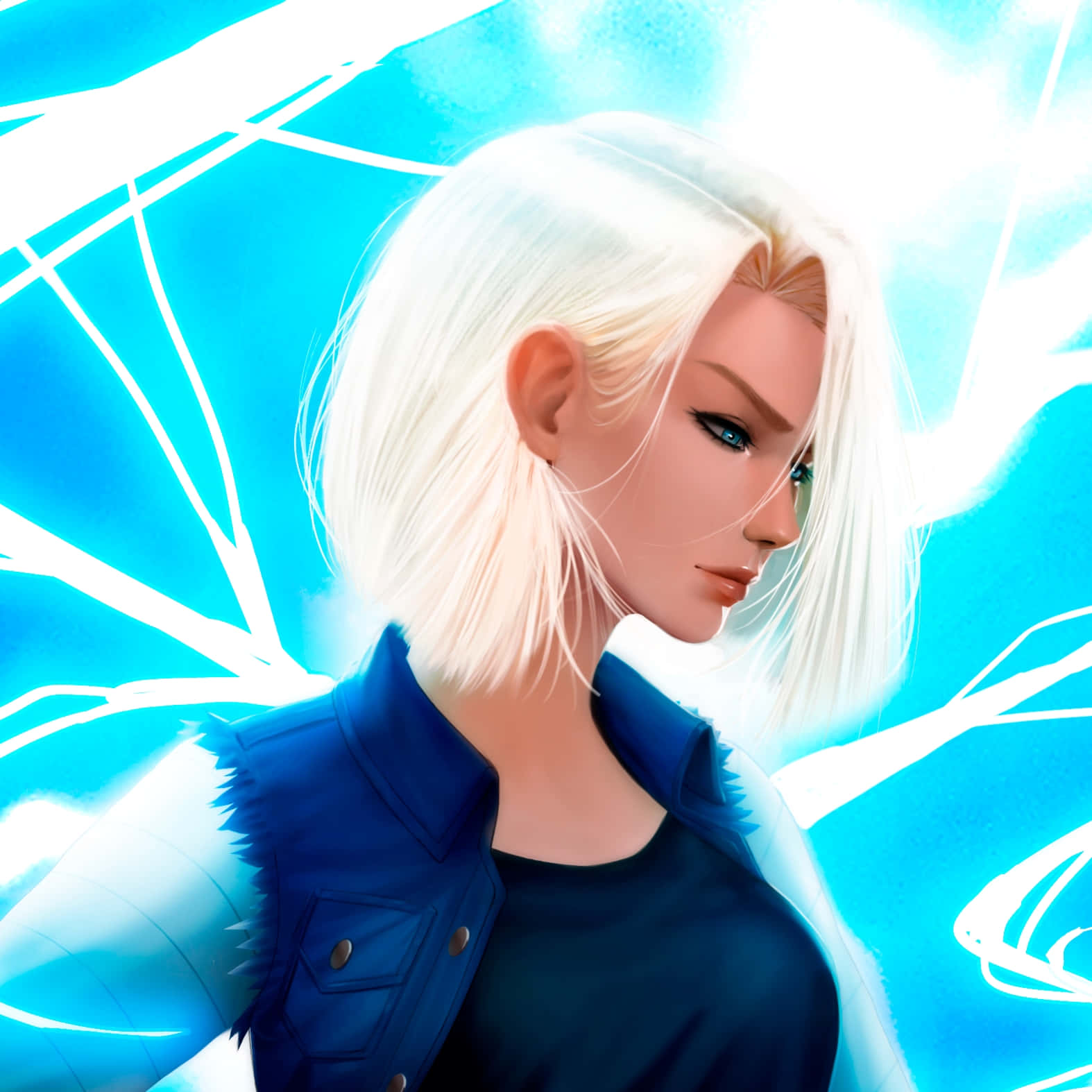 100+] Android 18 Wallpapers | Wallpapers.com