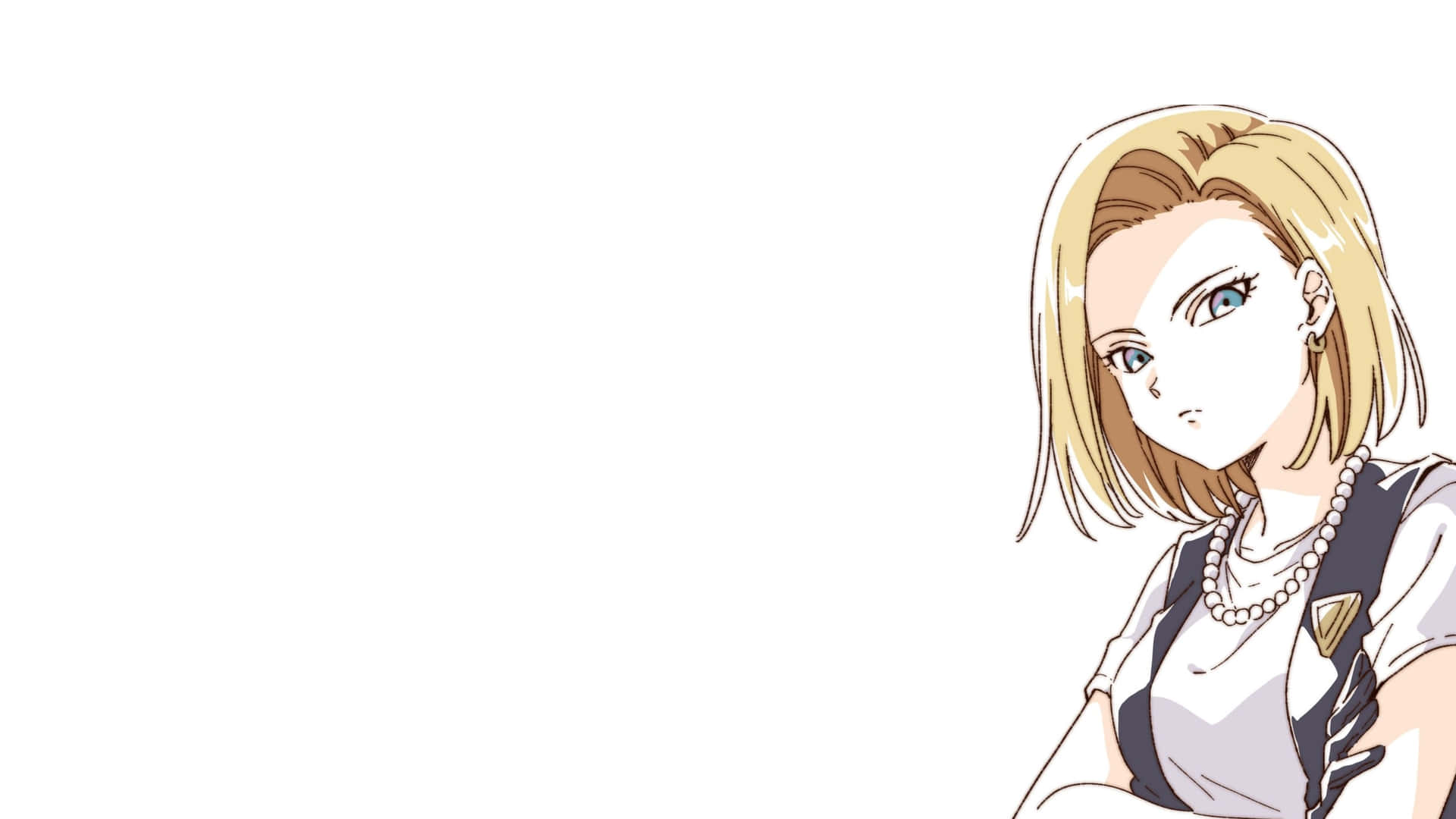 Seni Profil Android 18 Wallpaper