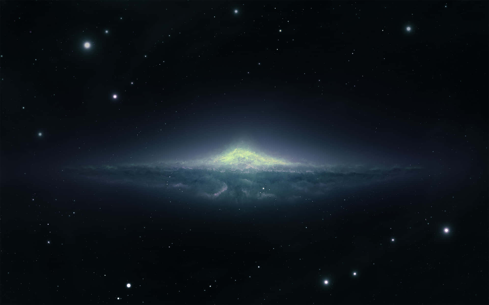 Impressionantegalassia Di Andromeda In 4k Ultra Hd Sfondo