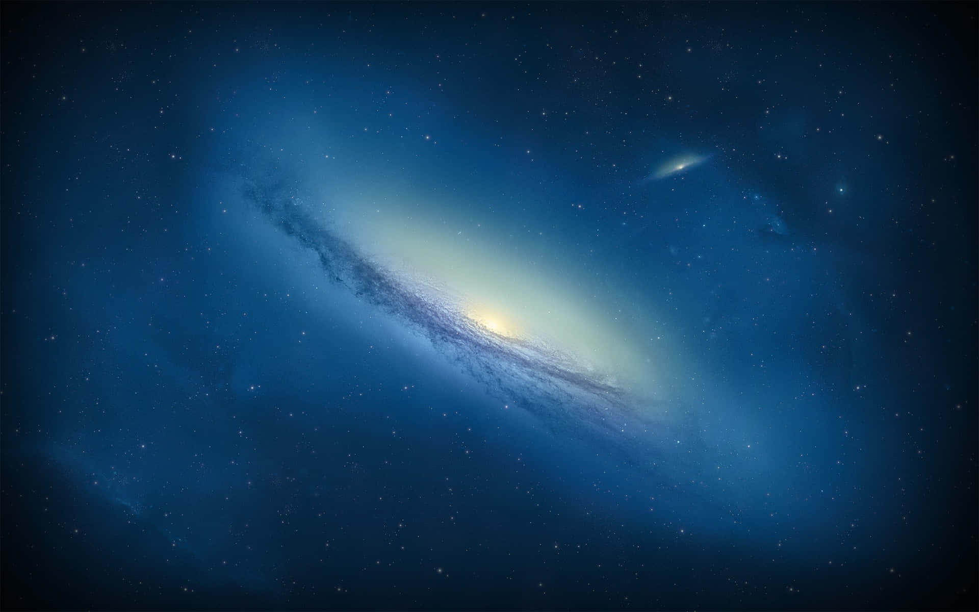 View of the Andromeda Galaxy in 4K Resolution Wallpaper