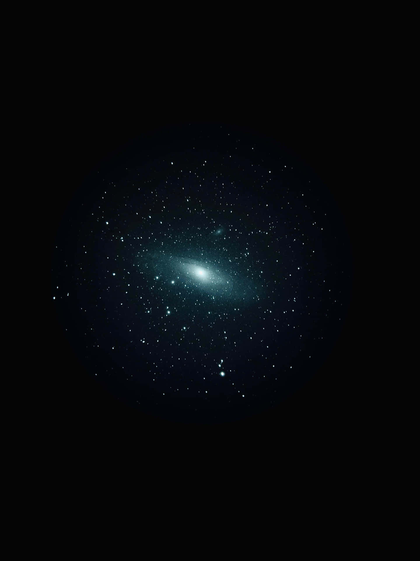 Denfortryllende Andromeda Galakse Set Fra 4k-skærm. Wallpaper