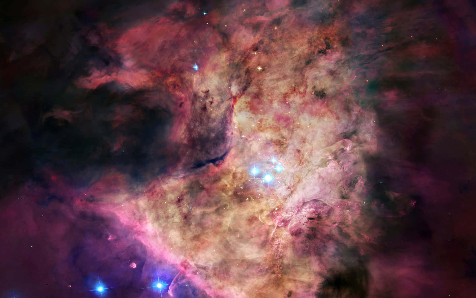 Lahermosa Galaxia De Andrómeda. Fondo de pantalla