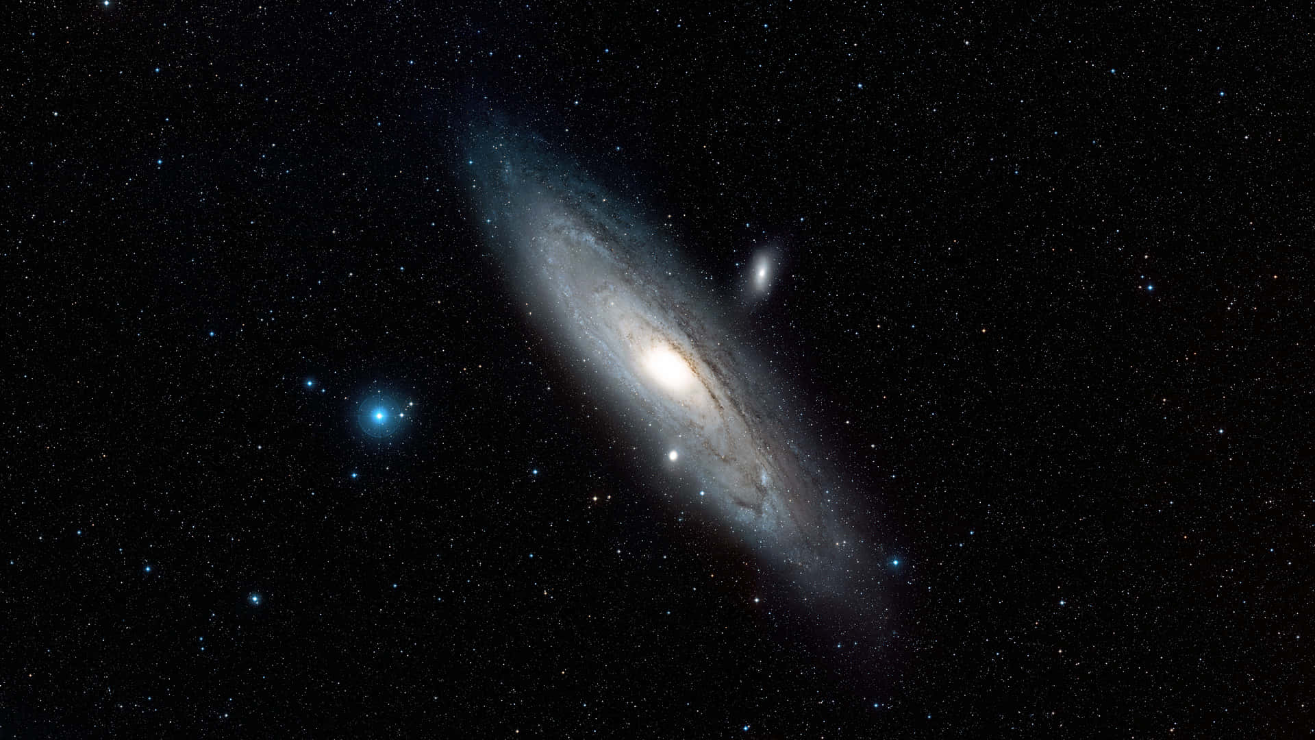 360 Udsigt over Andromeda-galaksen Wallpaper