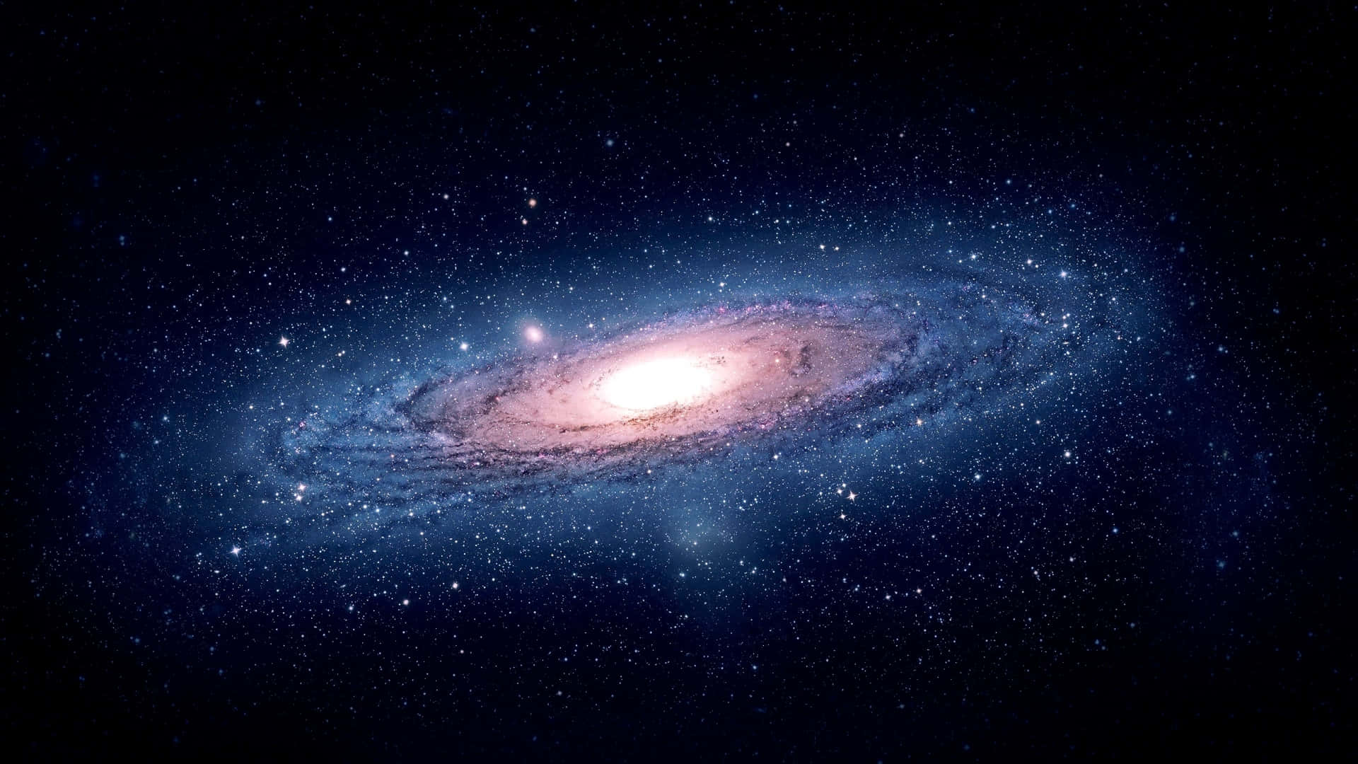 Einatemberaubend Schönes Foto Der Andromeda-galaxie Wallpaper