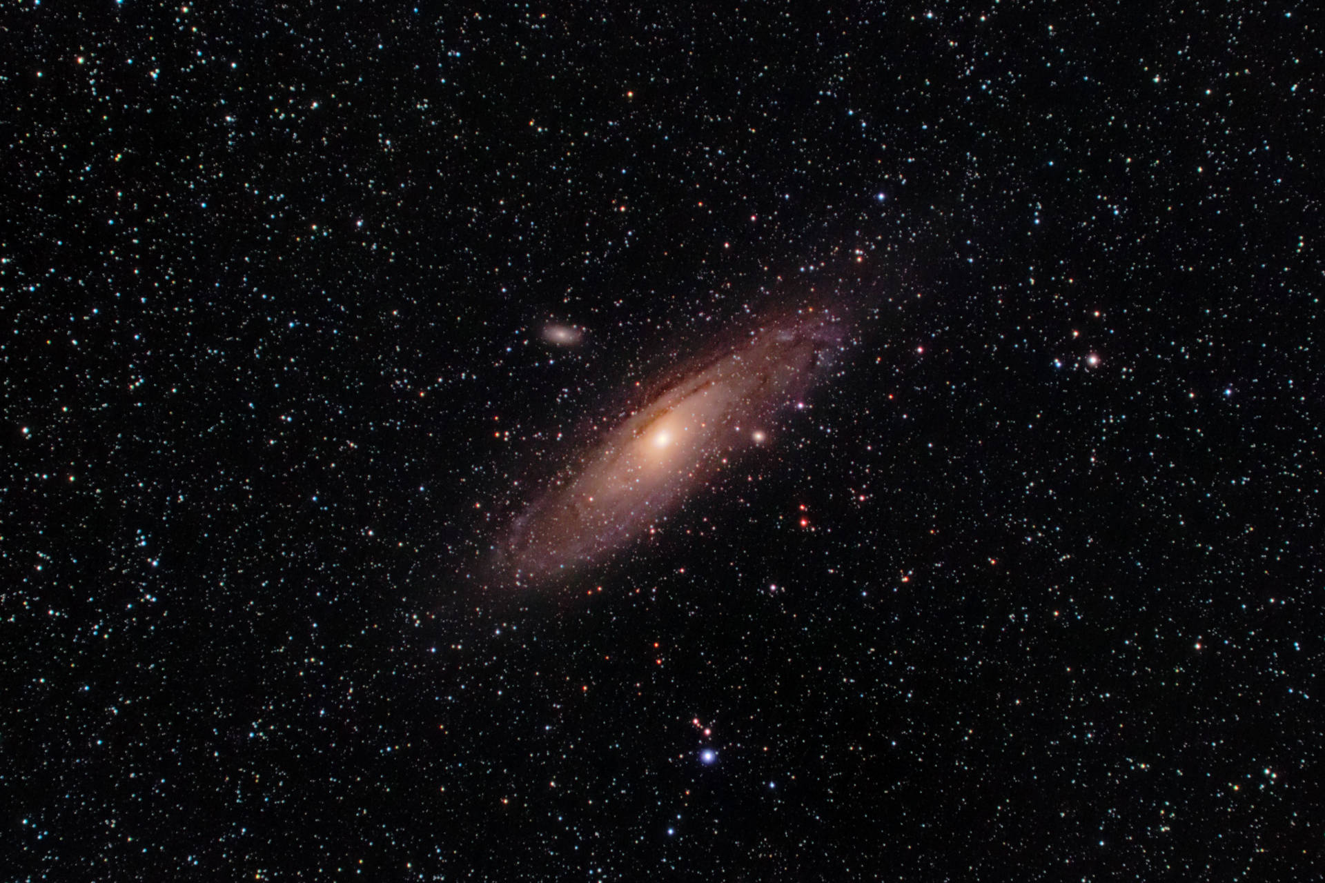 Andromeda Galaxy In Universe